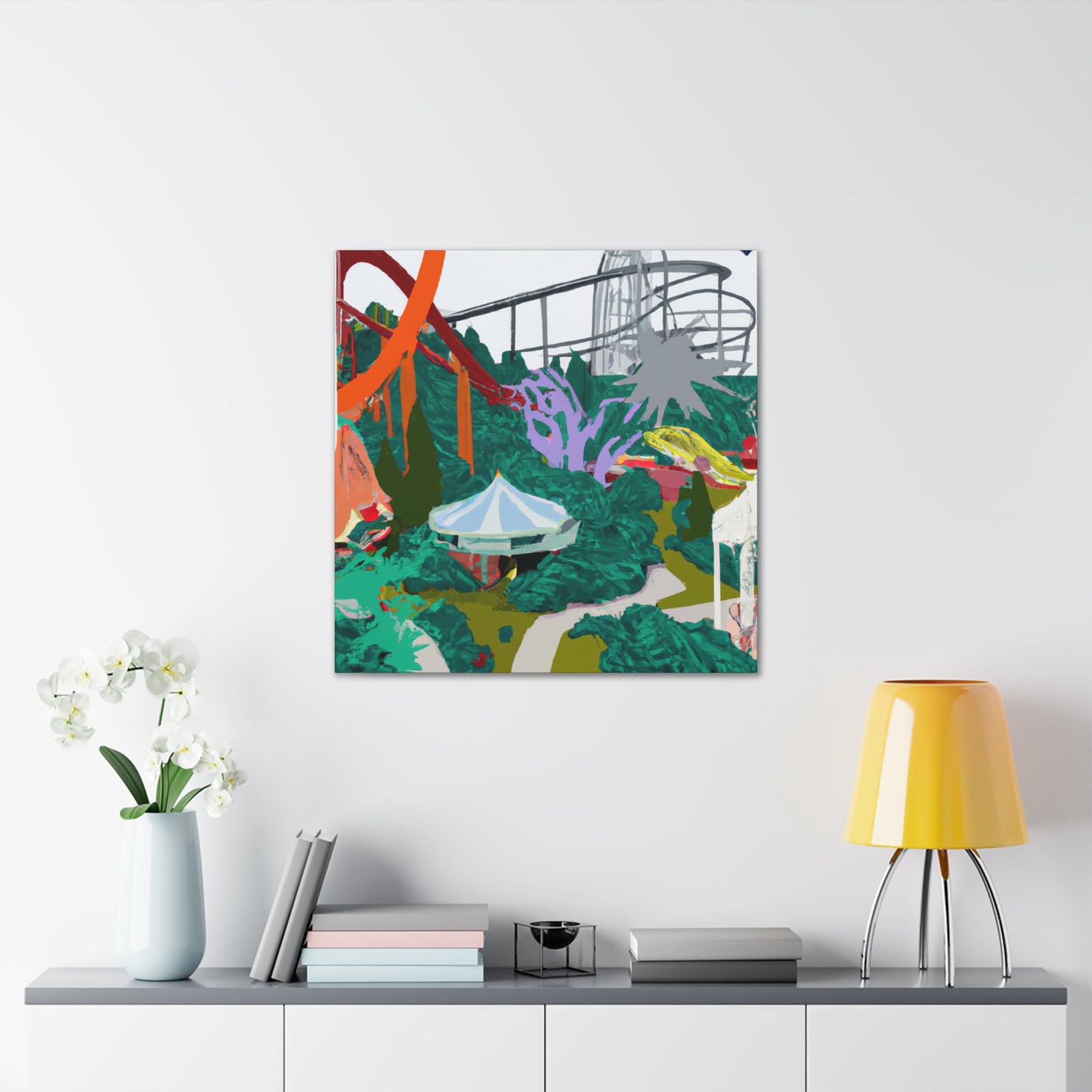 Gardenia Glade - Landscape - Canvas
