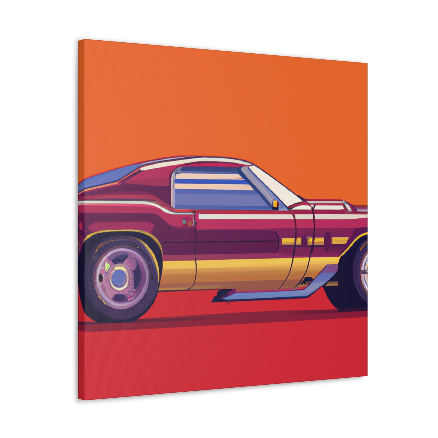 Blastoff Bronco - Automobile - Canvas