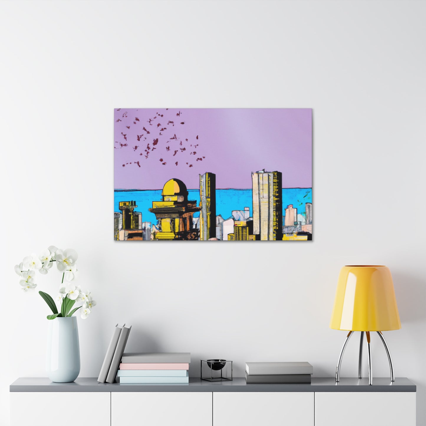 Kathmandu Peak - Destination India - Canvas