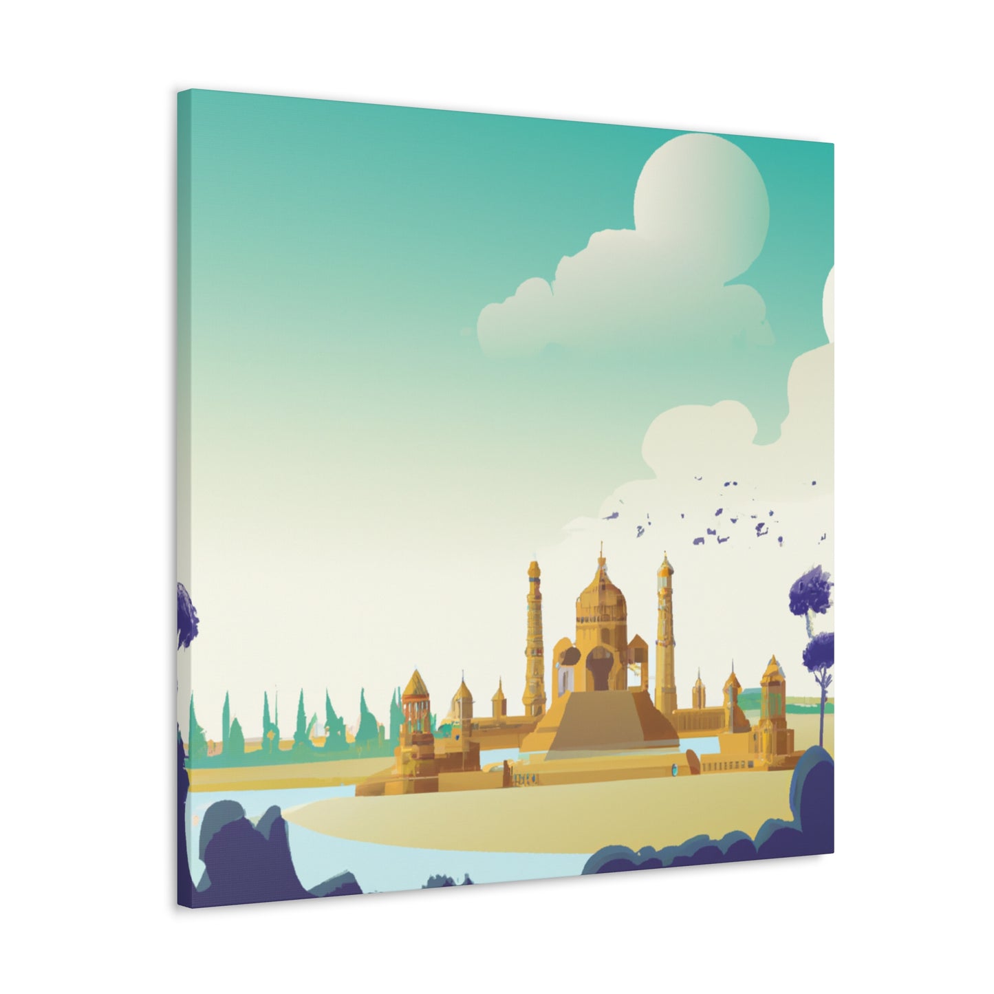 Mahatma Gandhi - Destination India - Canvas