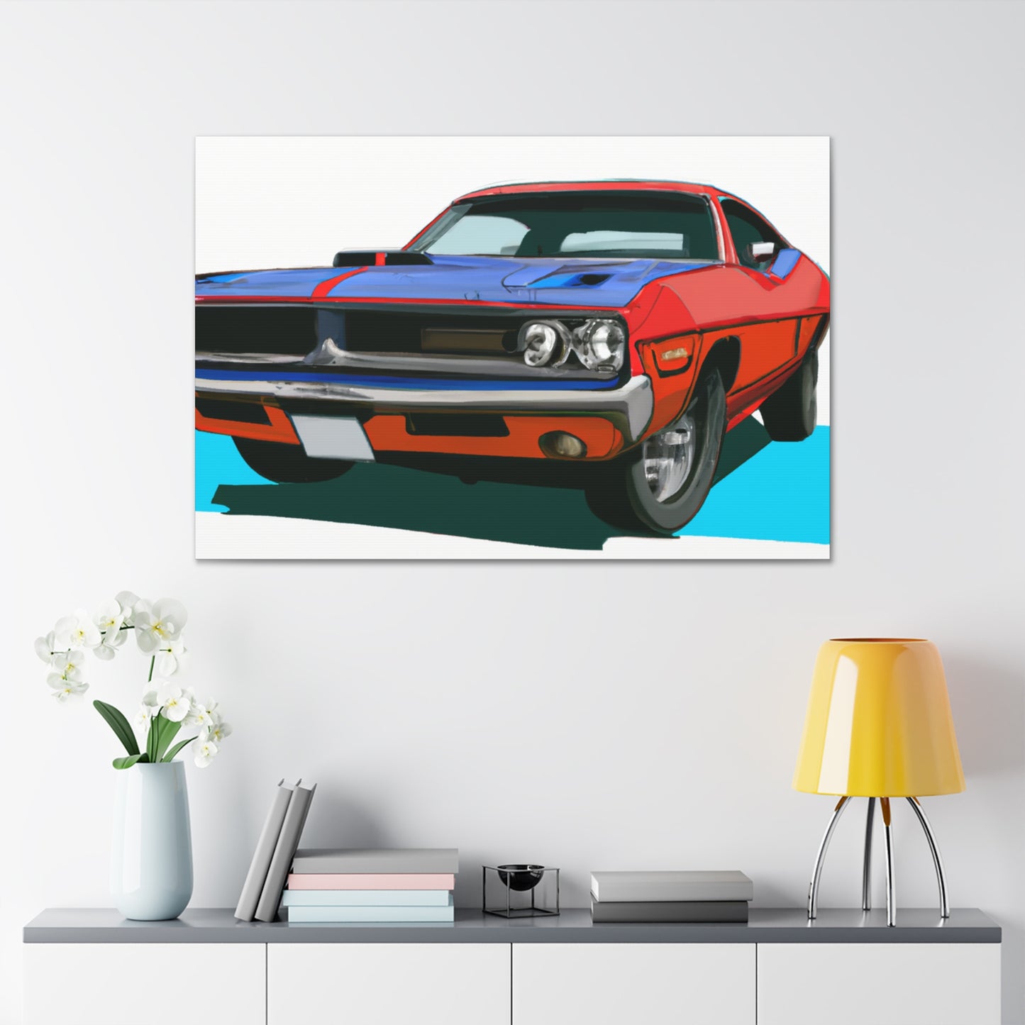 The Firestriker - Automobile - Canvas