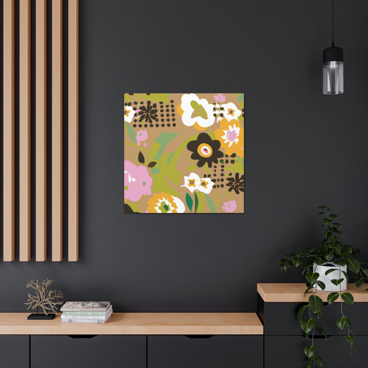 Flower Power Potions- Floral Canvas