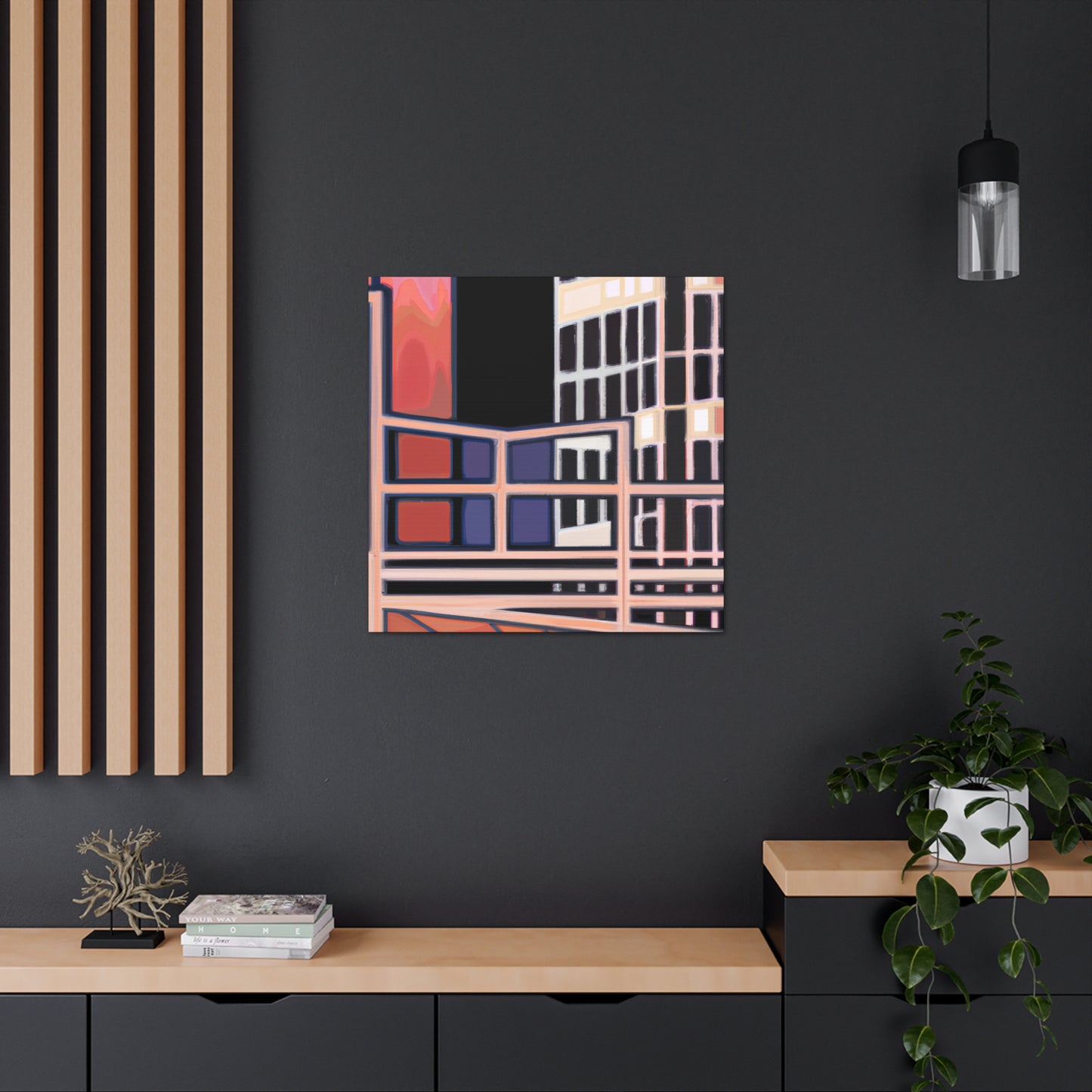 The Fabergé Palace: An Art Deco Masterpiece. - Canvas - Architectural