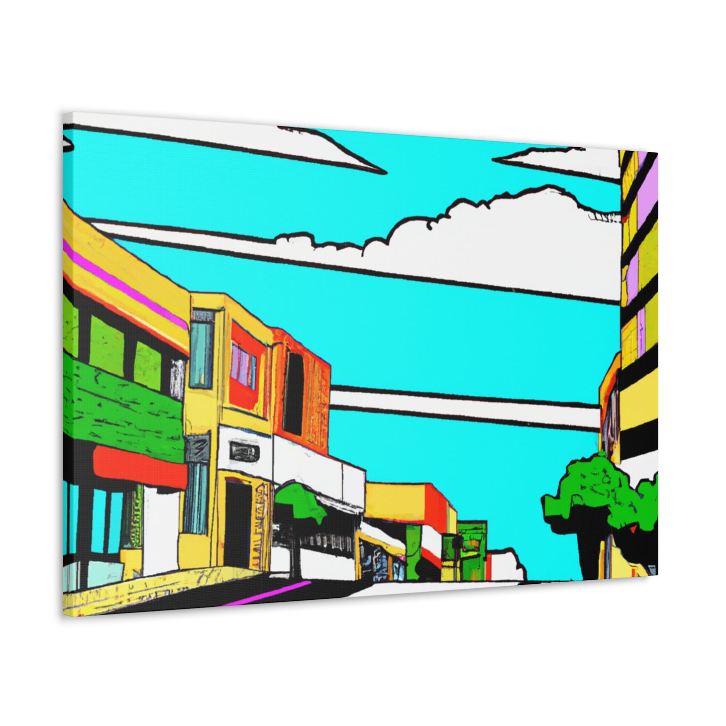 Cinema Avenue - Pop Art Canvas