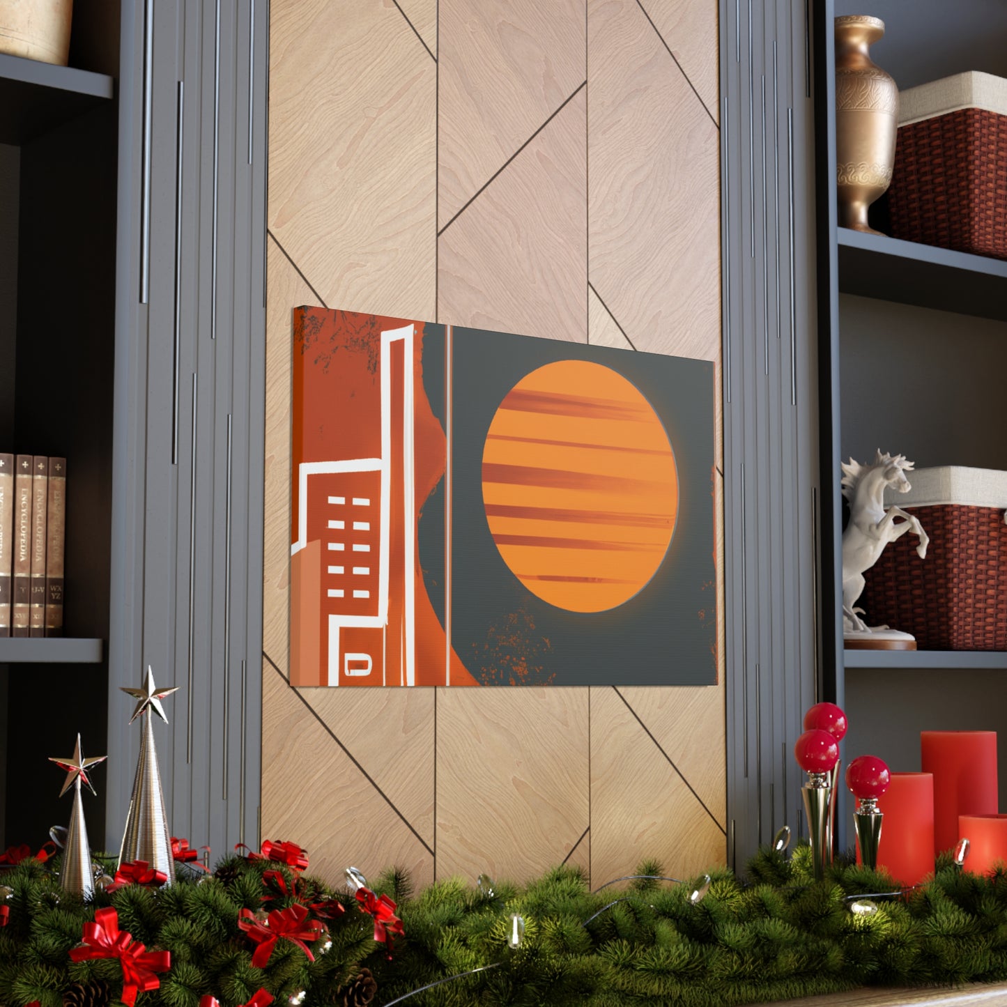 Full Blown - Midcentury Canvas
