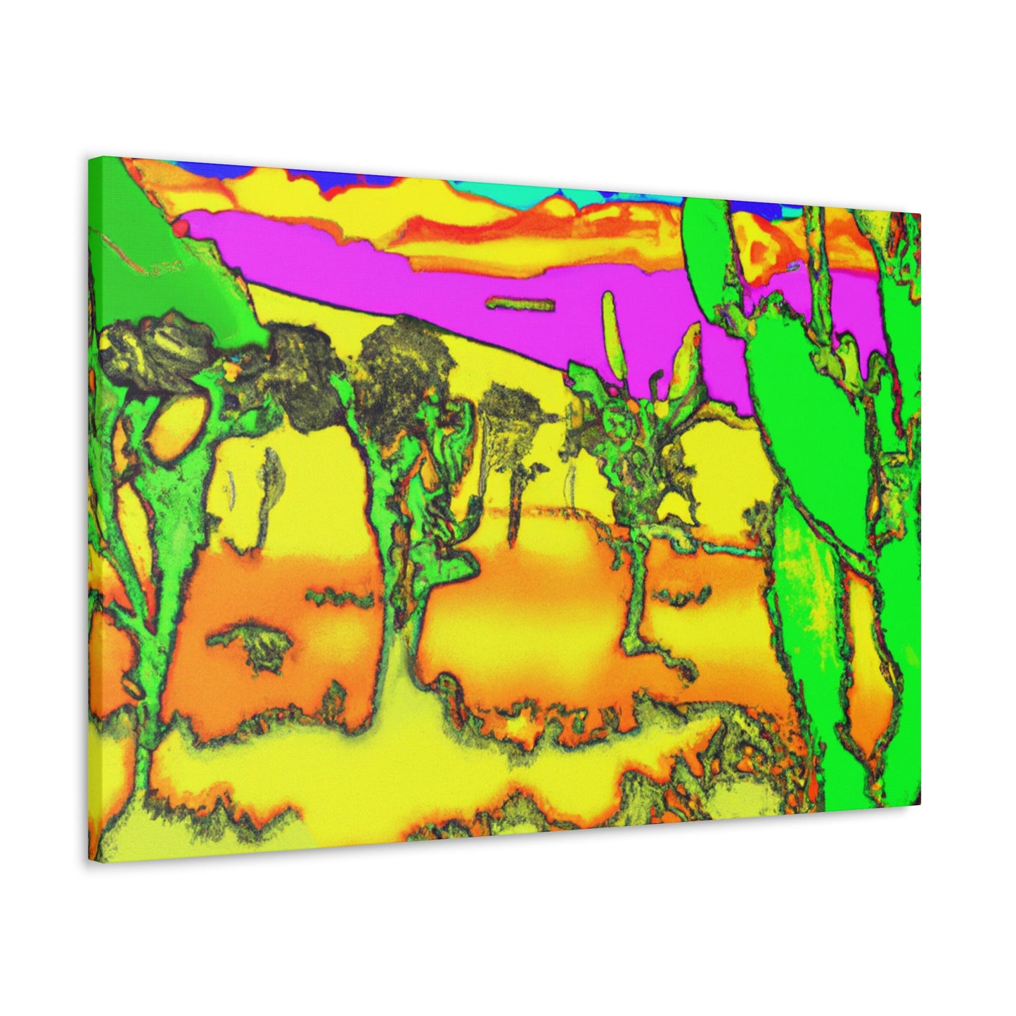 Parched Horizon- Landscape - Canvas