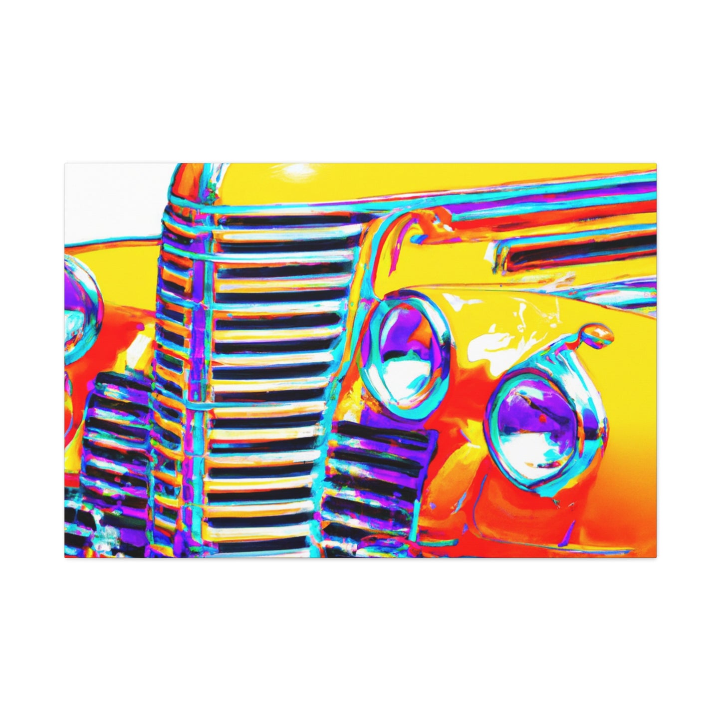 "Retro Rod" - Automobile Canvas
