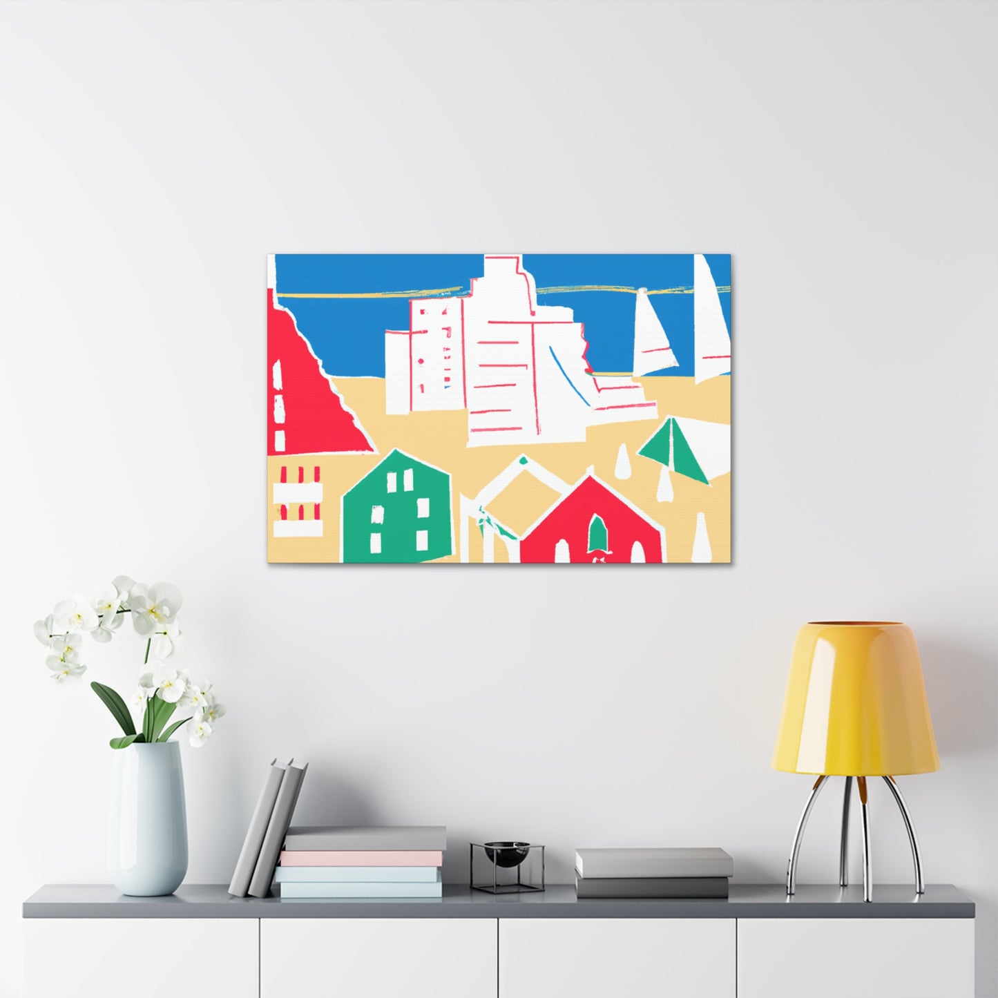 White Noise - Minimalism - Canvas