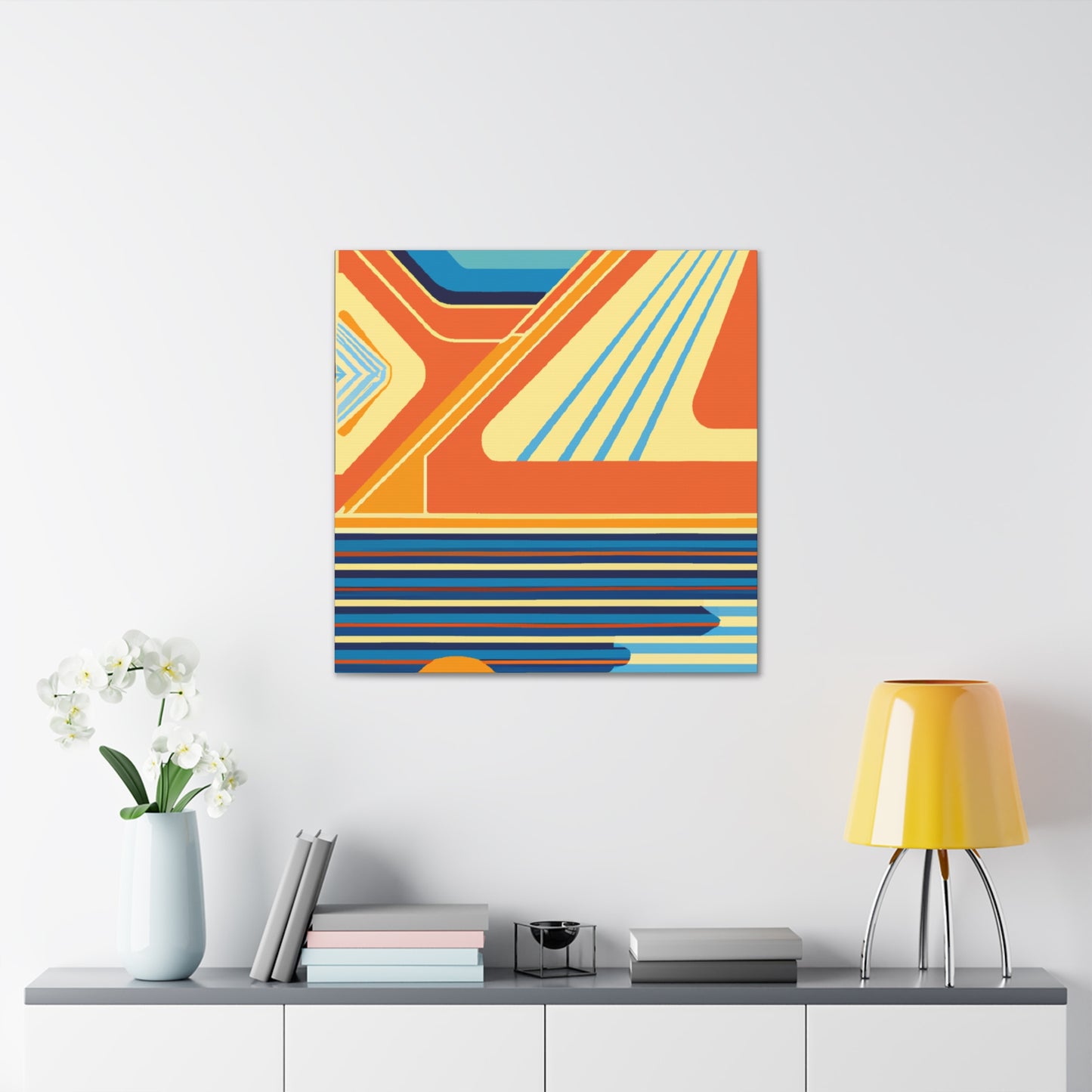 Brilliant! - Midcentury Canvas