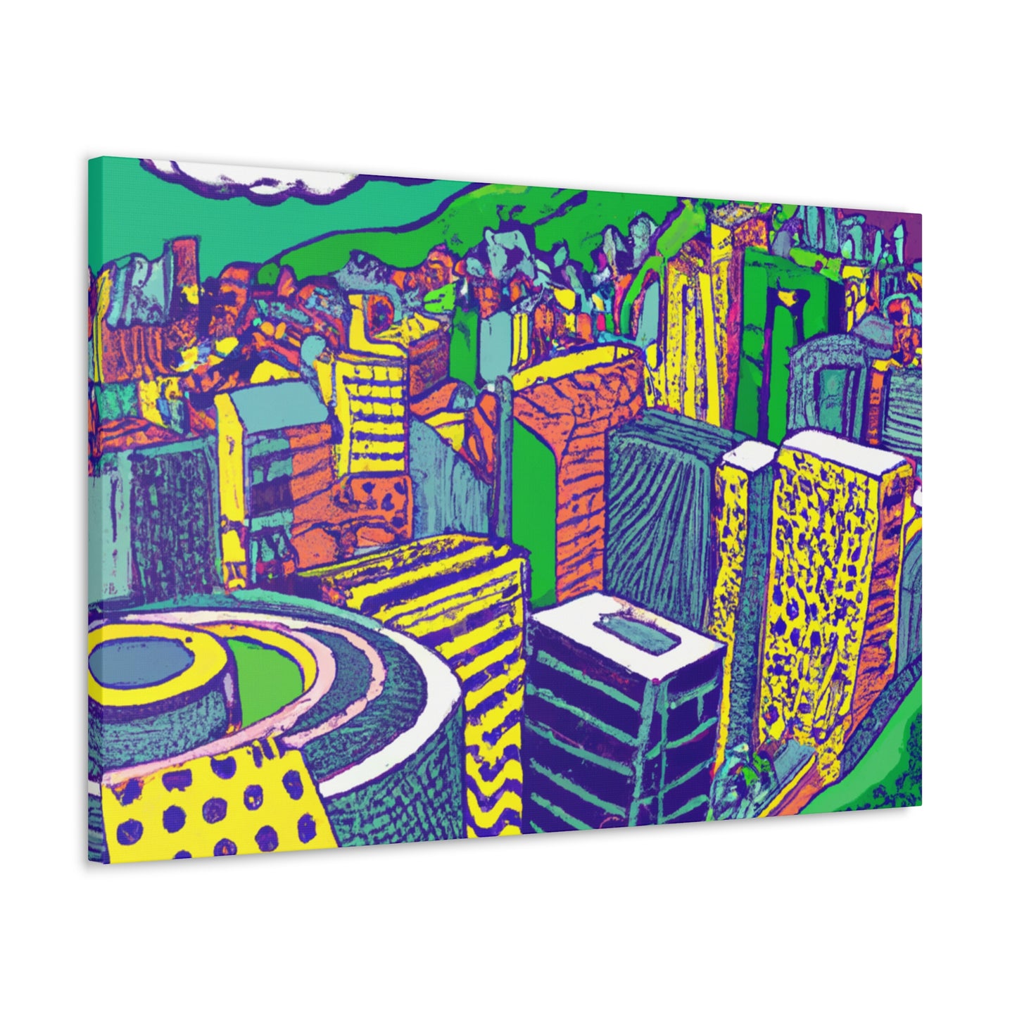 Caterpillar Festival - South America - Canvas
