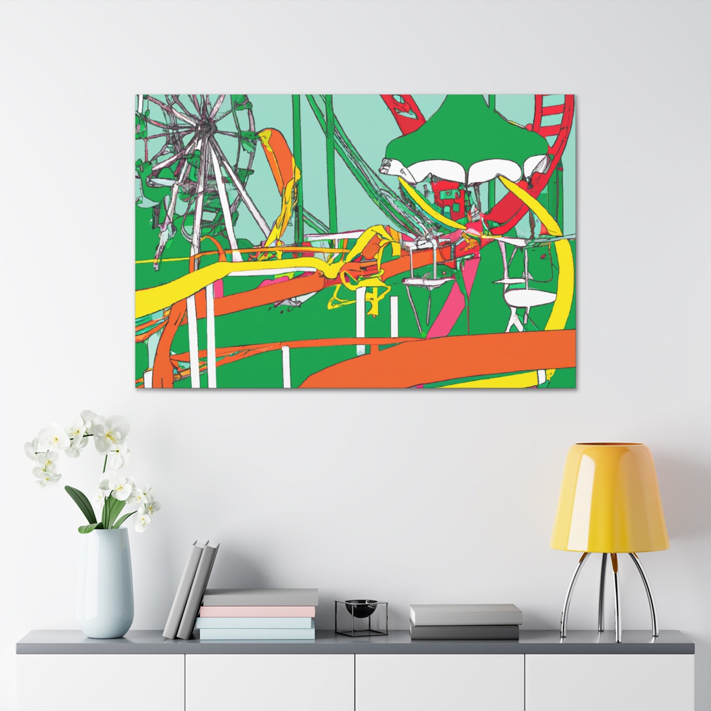 The Whirligig - Amusement - Canvas