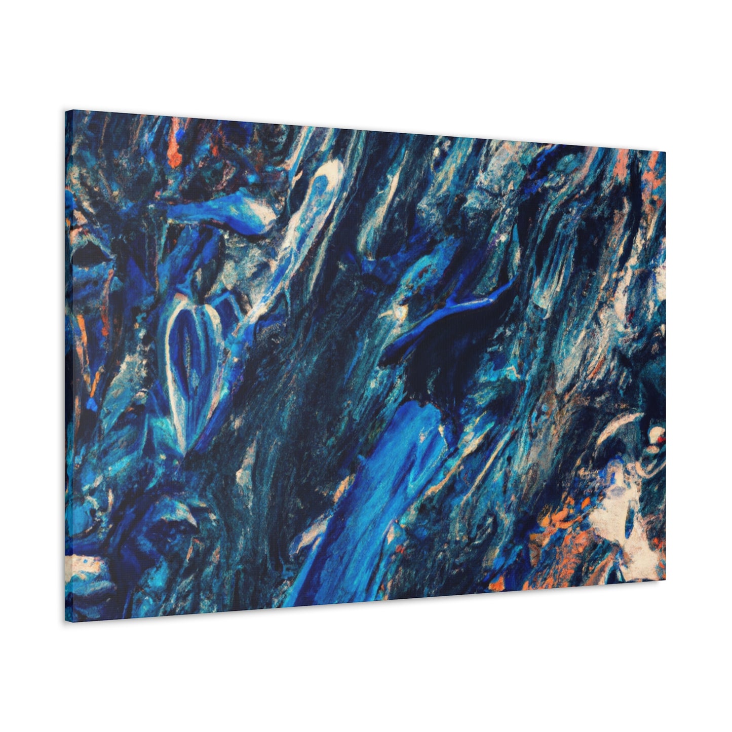 Icey Flow- Abstract Canvas