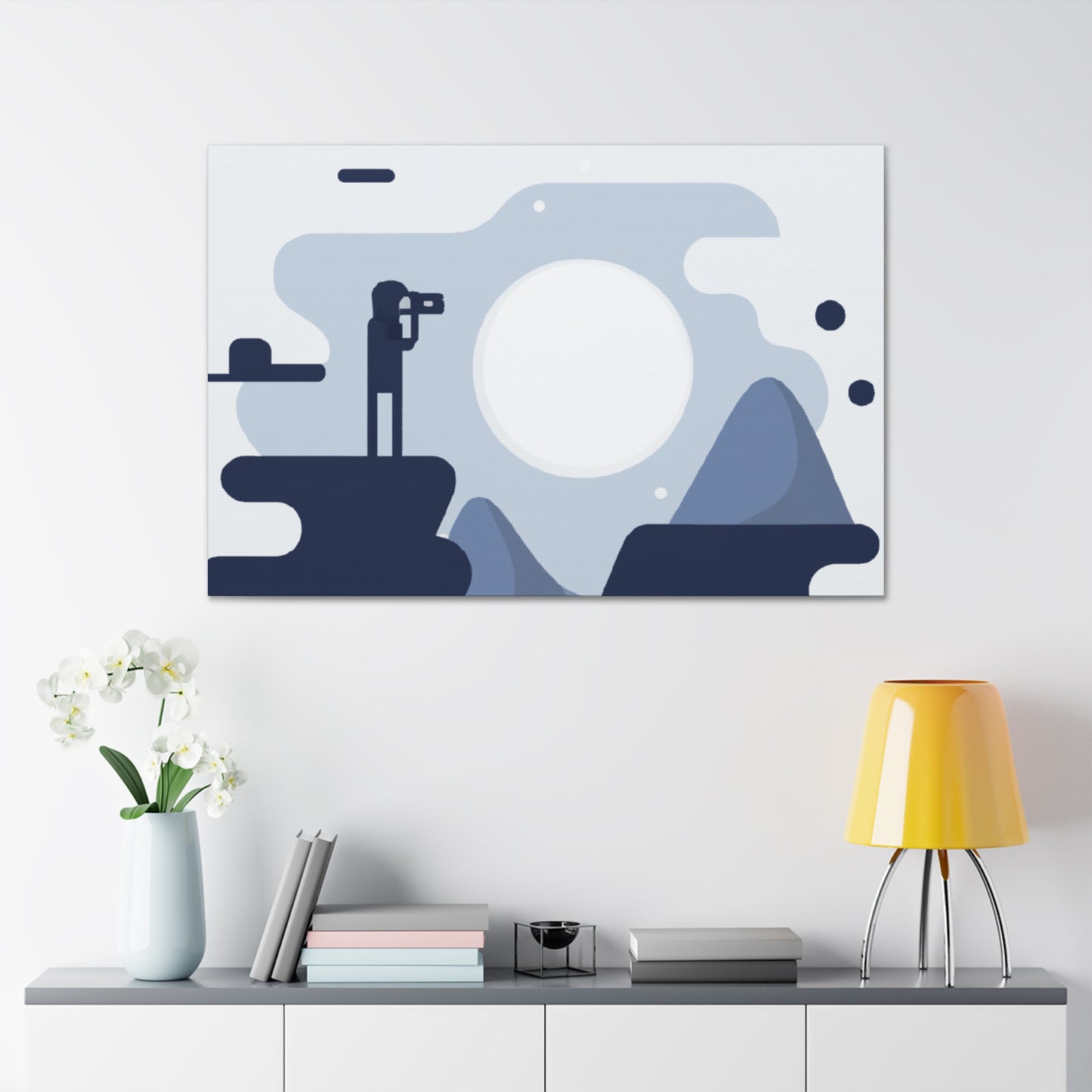 Zen Blossom - Minimalism - Canvas