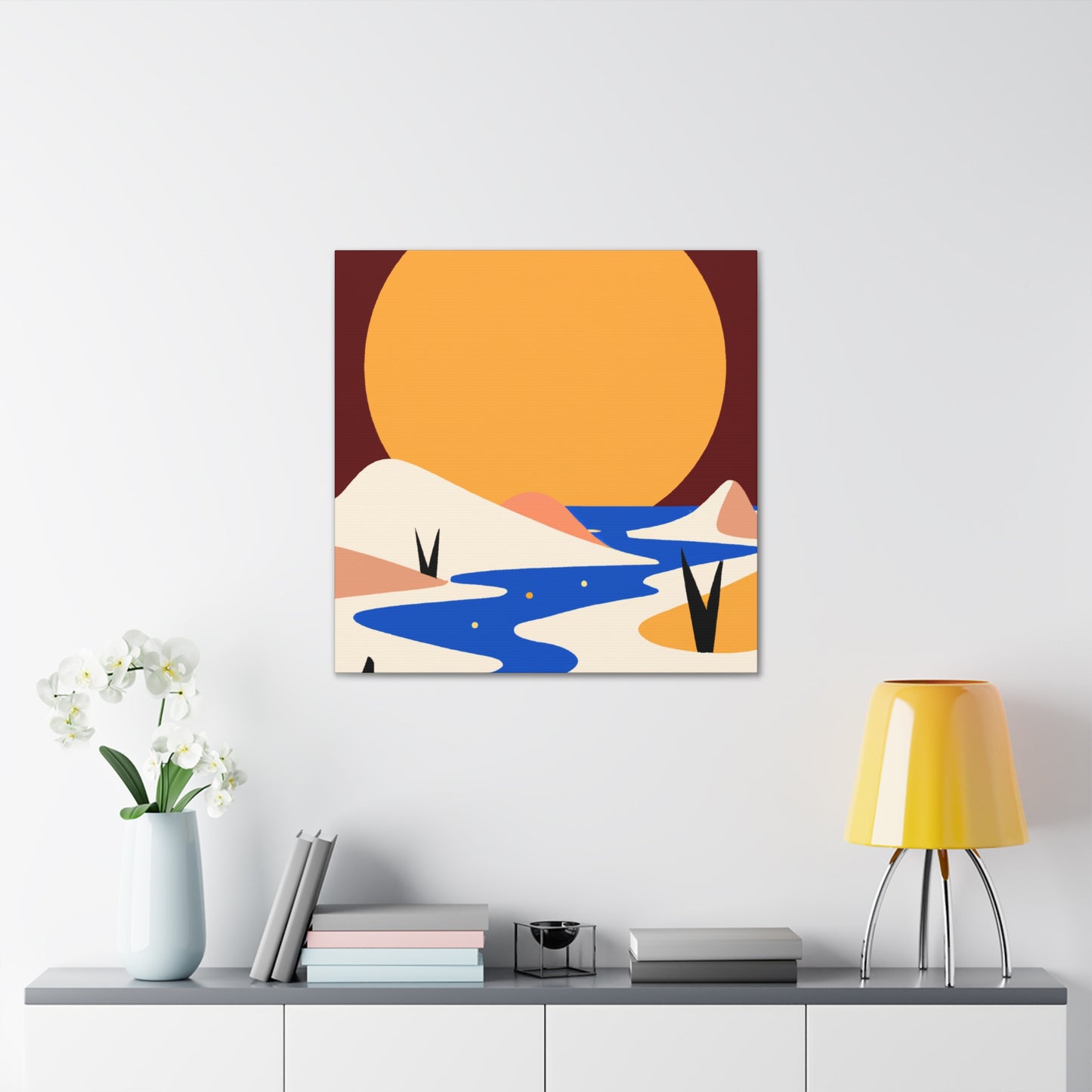 Bubbletastic- Midcentury - Canvas