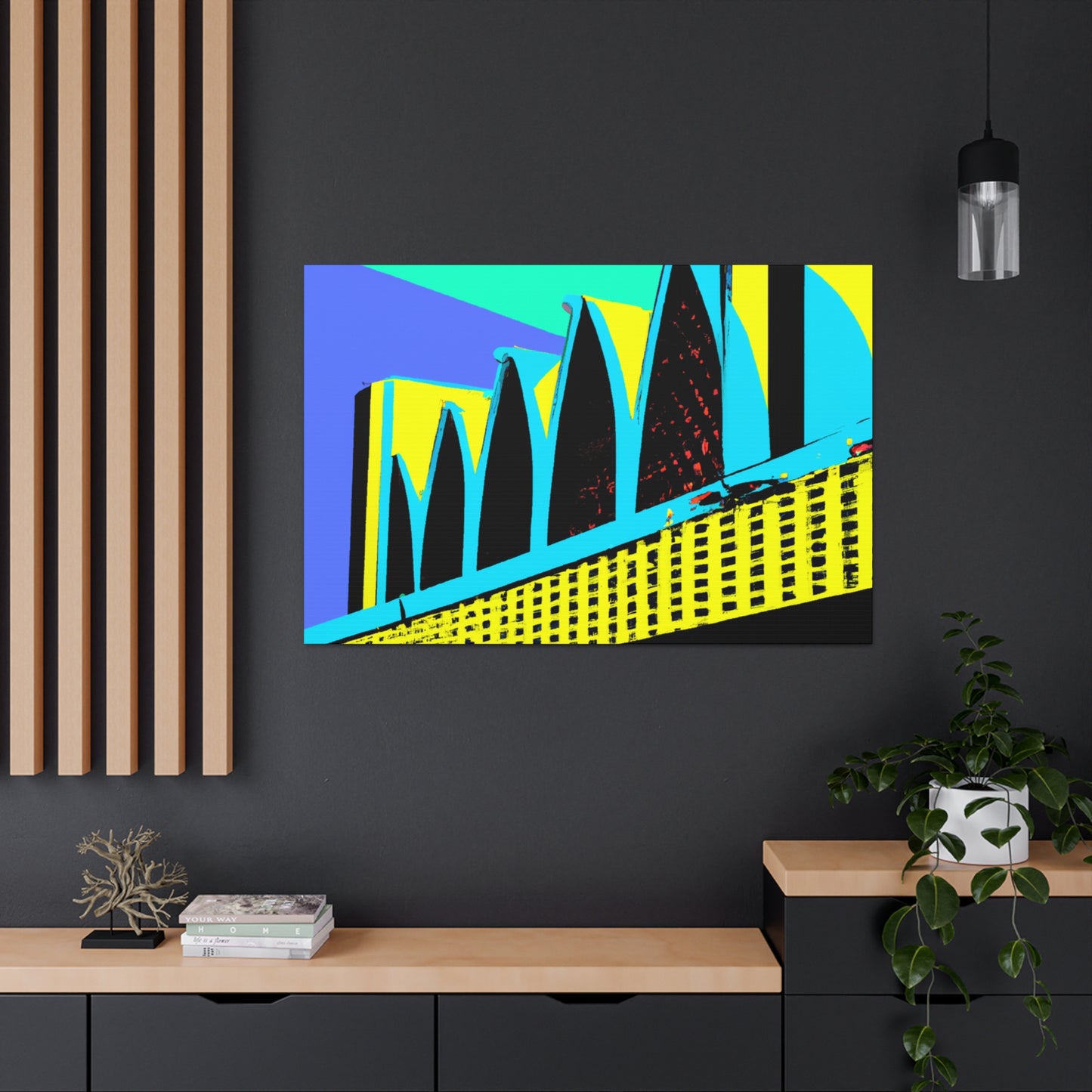Teensome Twist-O-Rama Dance Hall - Canvas - Pop Art