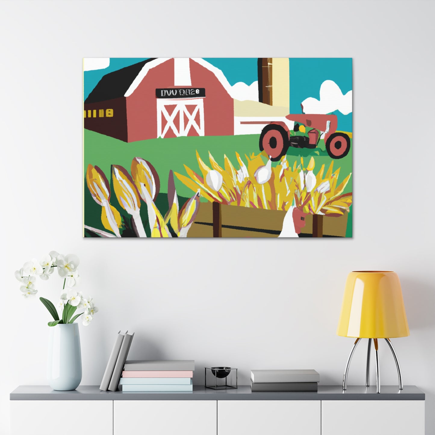 Hopscotchtopia - Amusement - Canvas