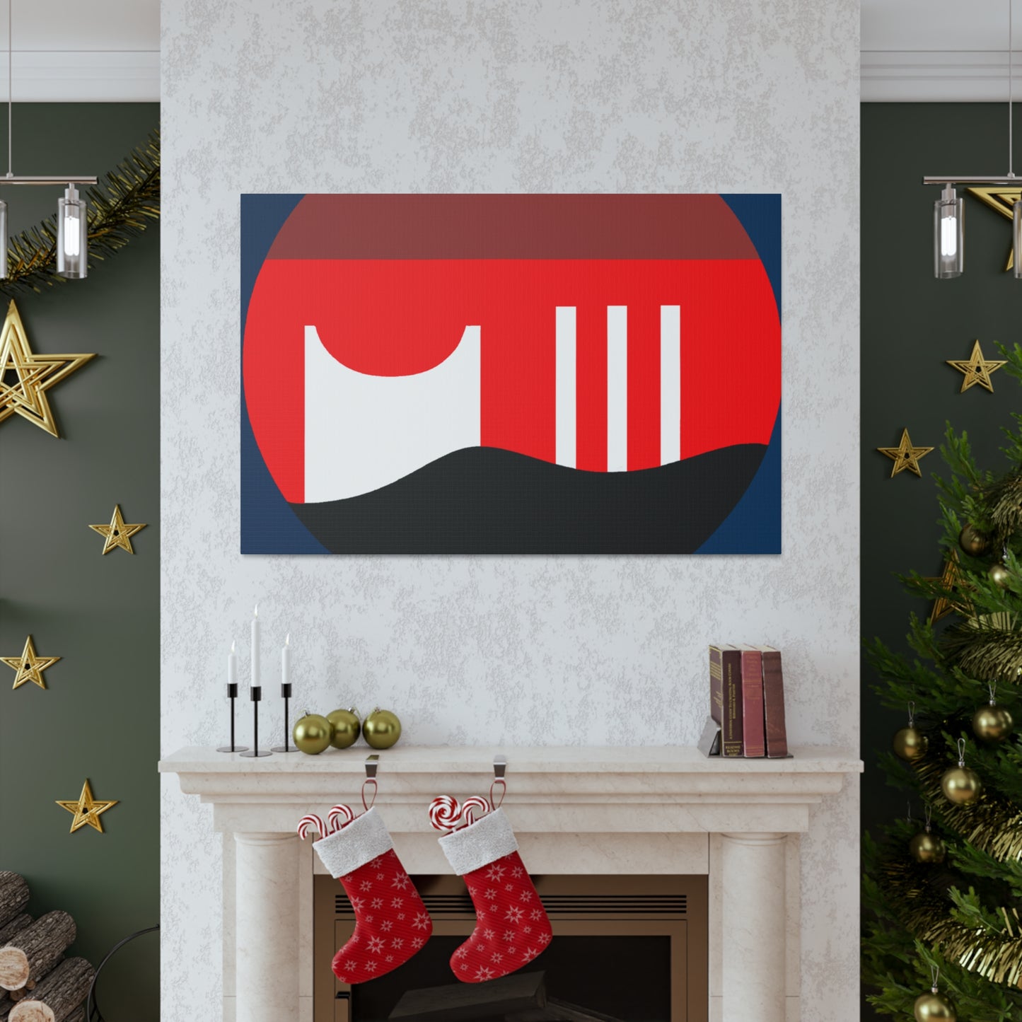 Redbetter- Midcentury Canvas