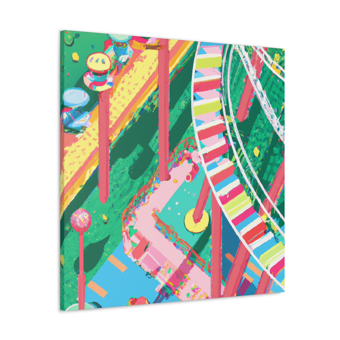 Candyland Vista - Amusement - Canvas