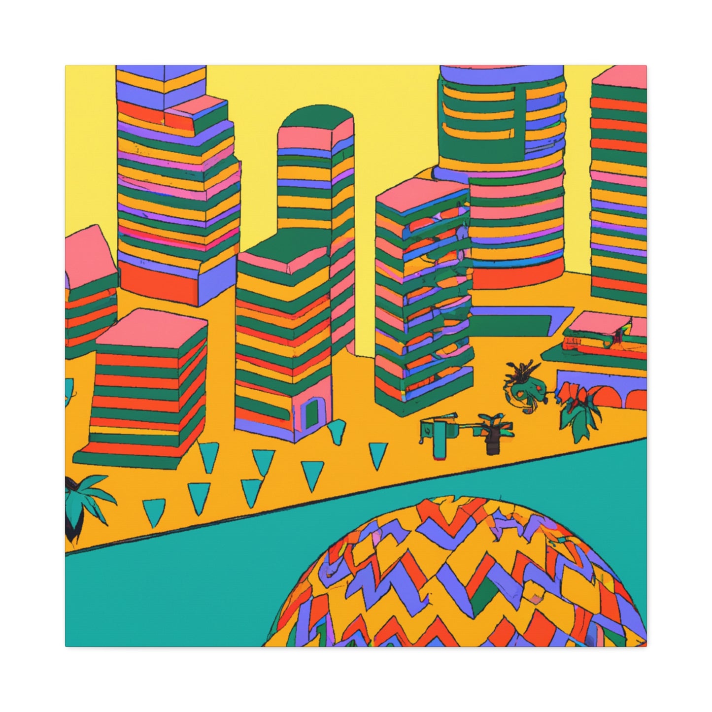 Palmyra-Middle East - Canvas