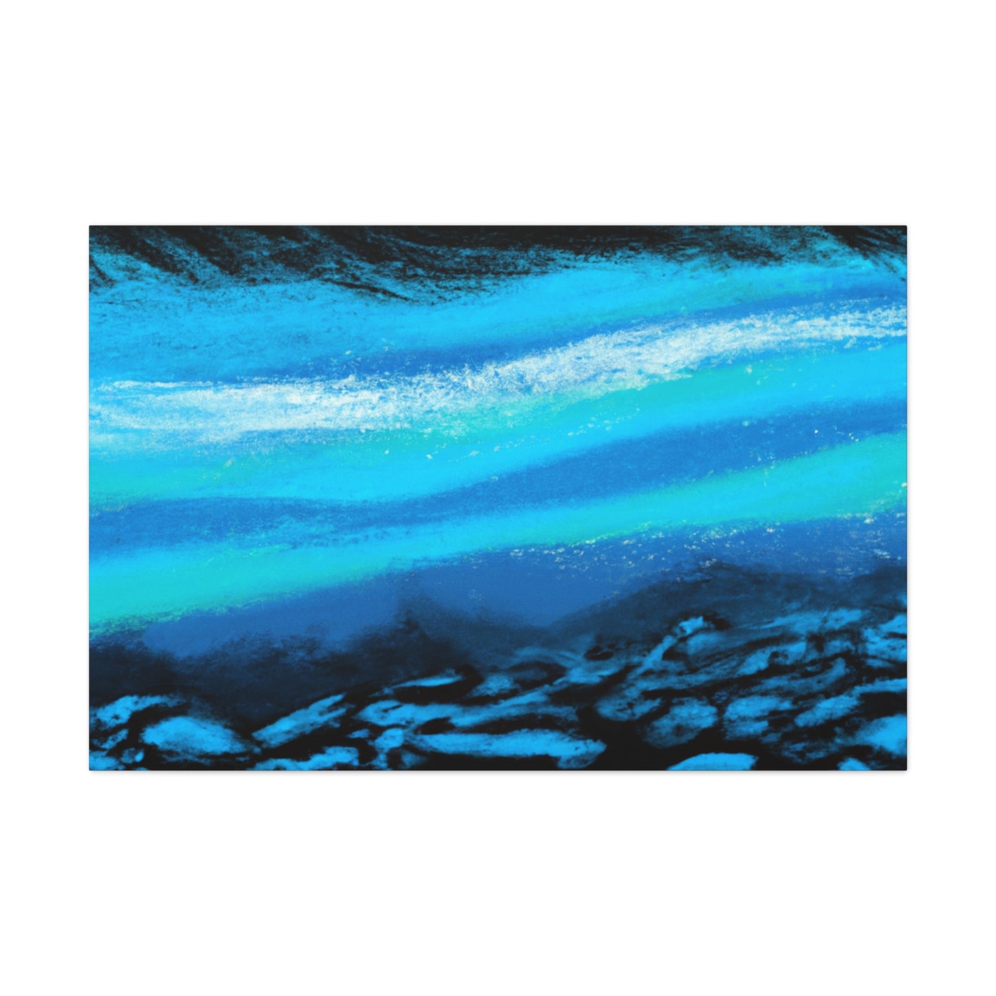 Art Deco Illusion - Vintage Contemporary - Canvas