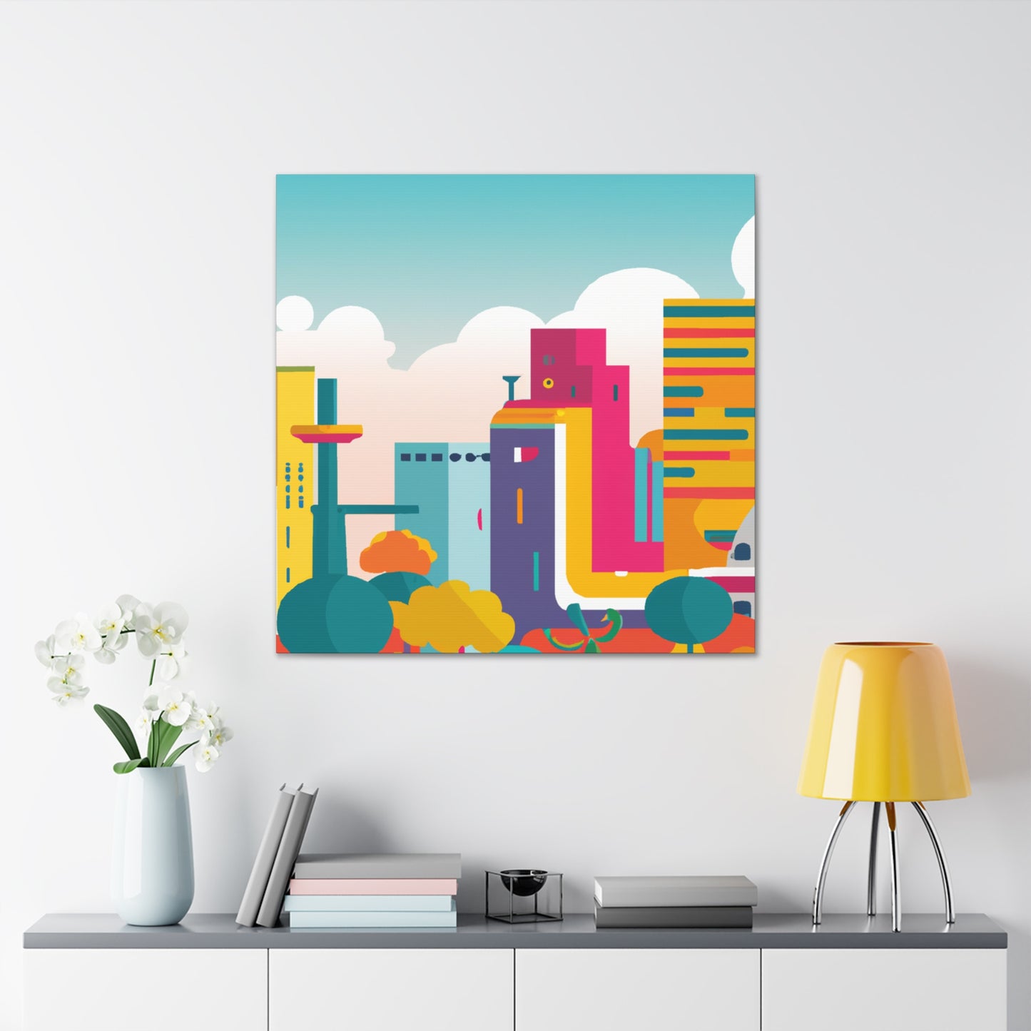 Sacaca- South America - Canvas