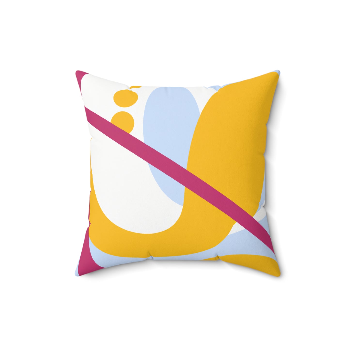 Spun Polyester Square Pillow