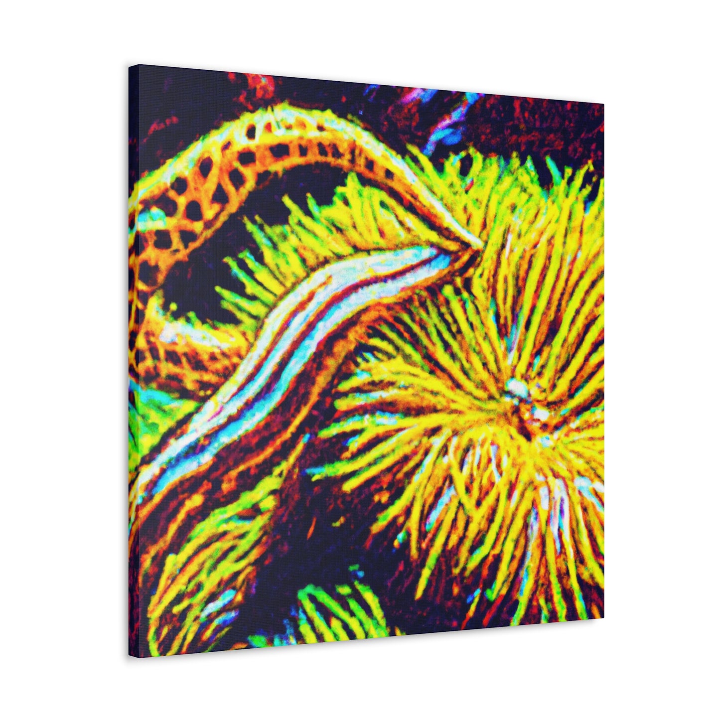 "Coastal Promenade" - Underwater Canvas