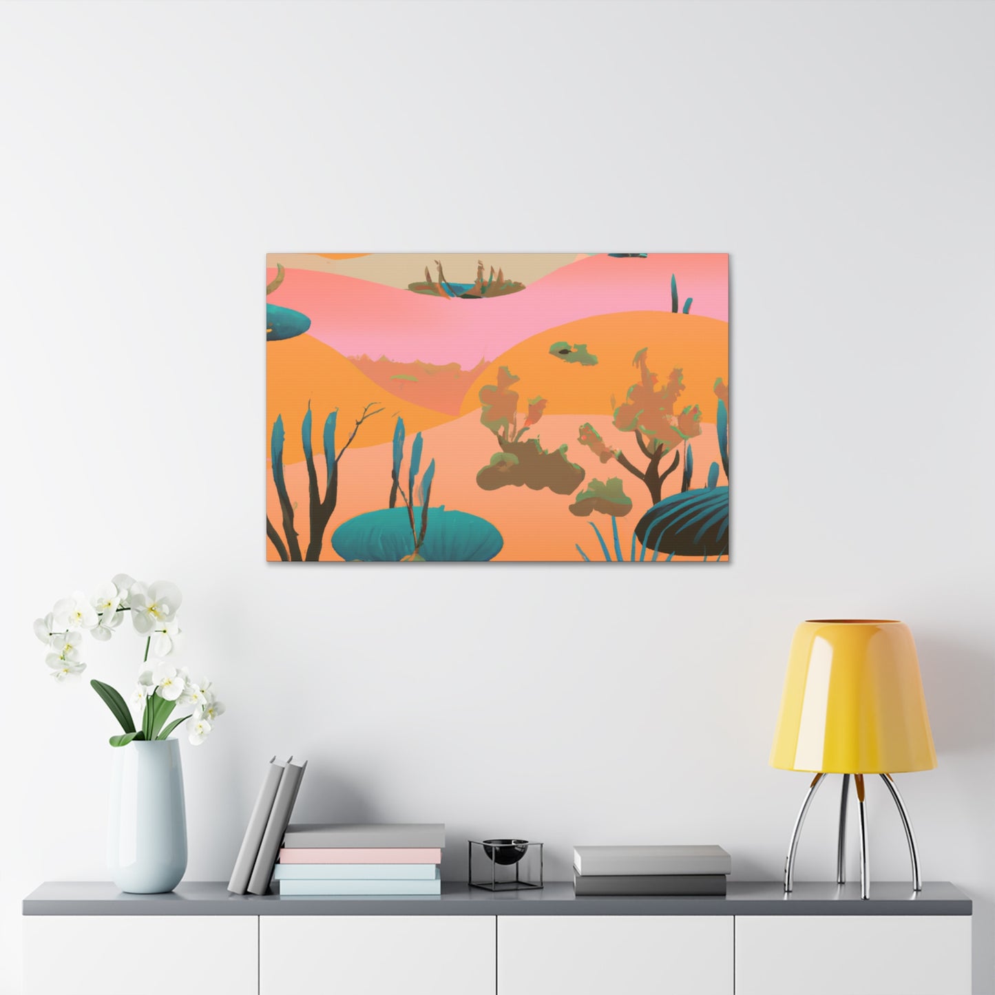 Sandstorm Landscape - Canvas