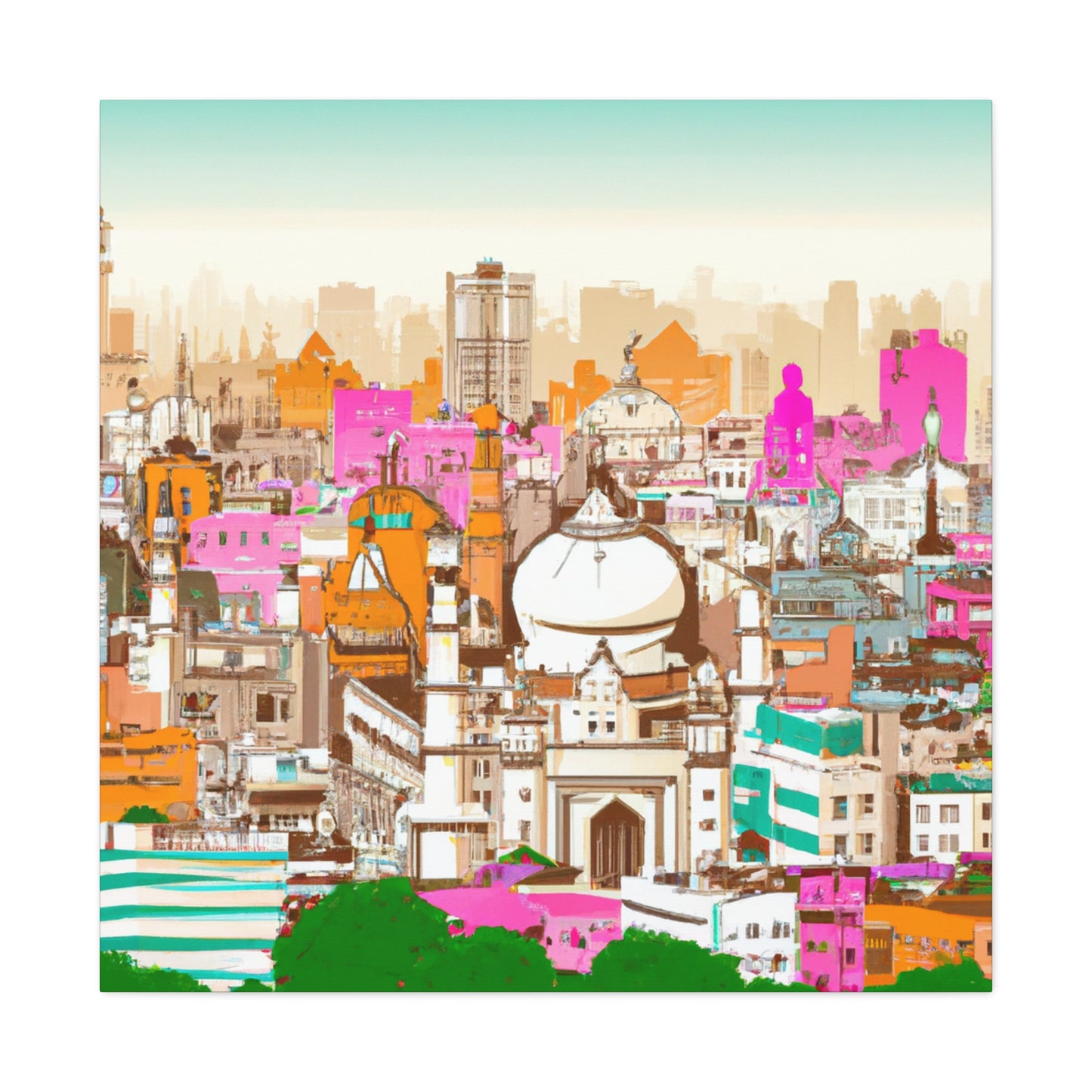 Ganges of Glory - Destination India - Canvas