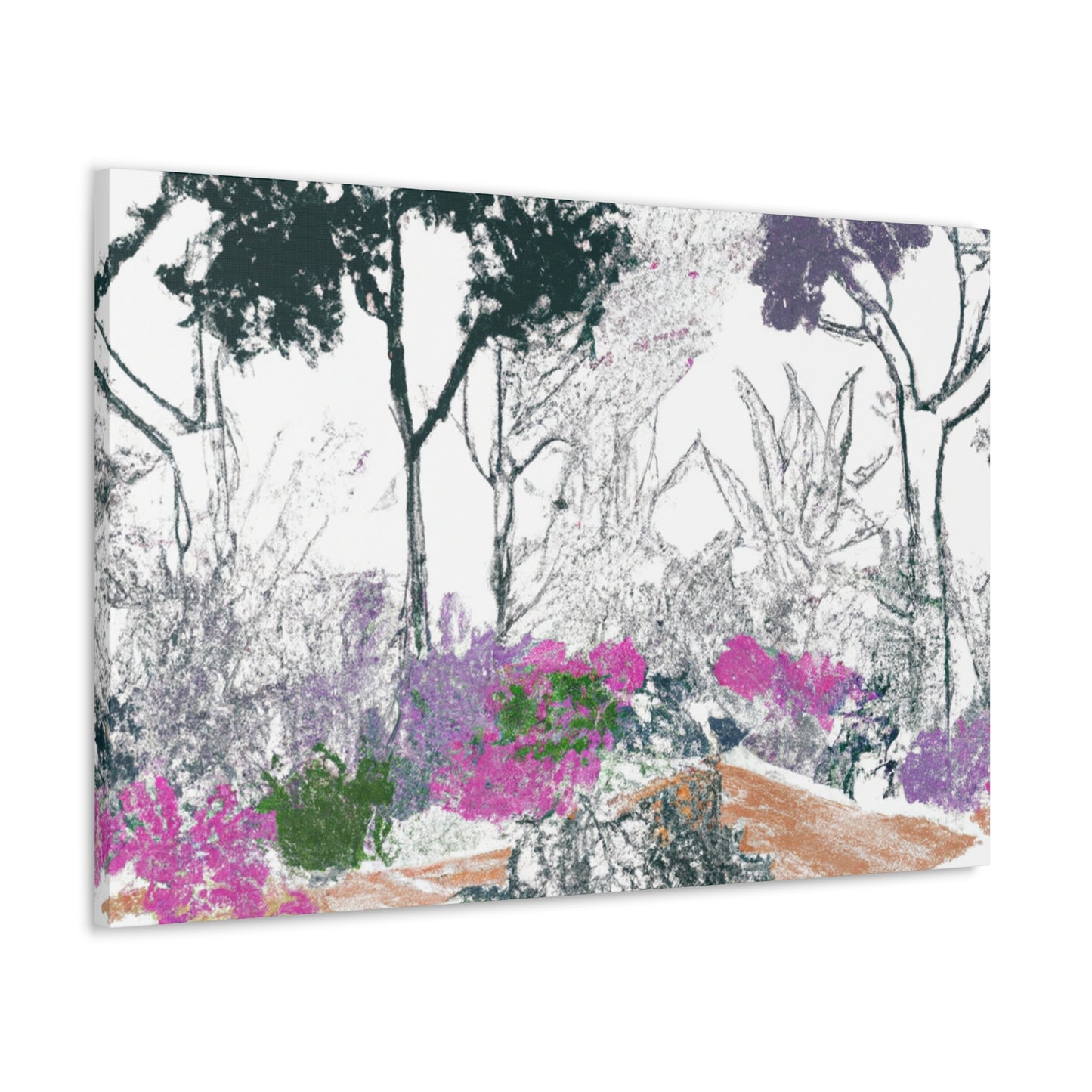 Garden Blooms - Landscape - Canvas