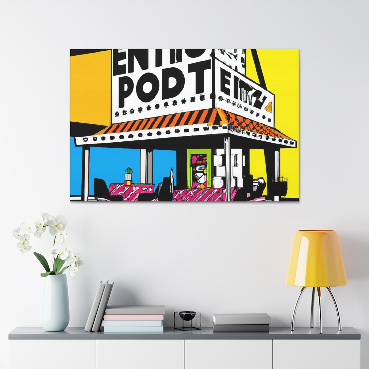 Carnival Bar - Canvas - Pop Art