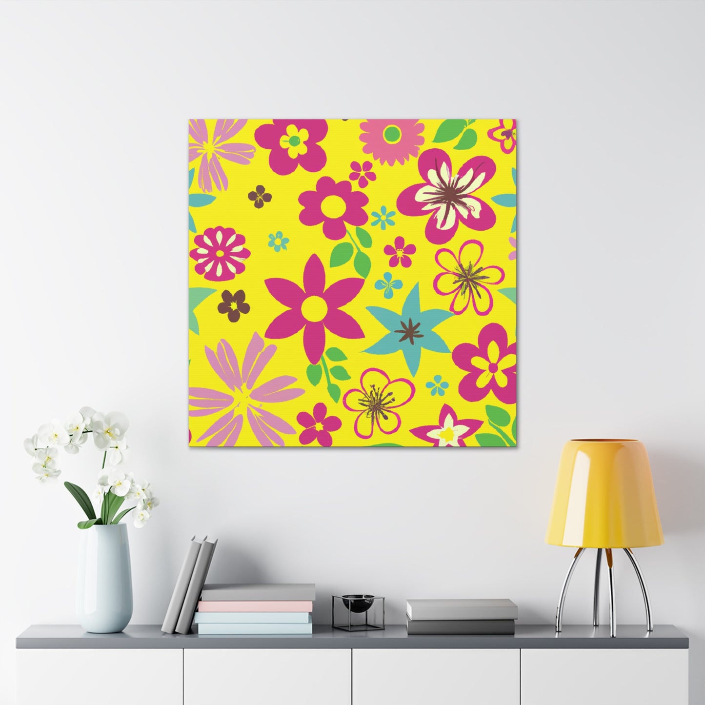 Blossomrain - Floral - Canvas