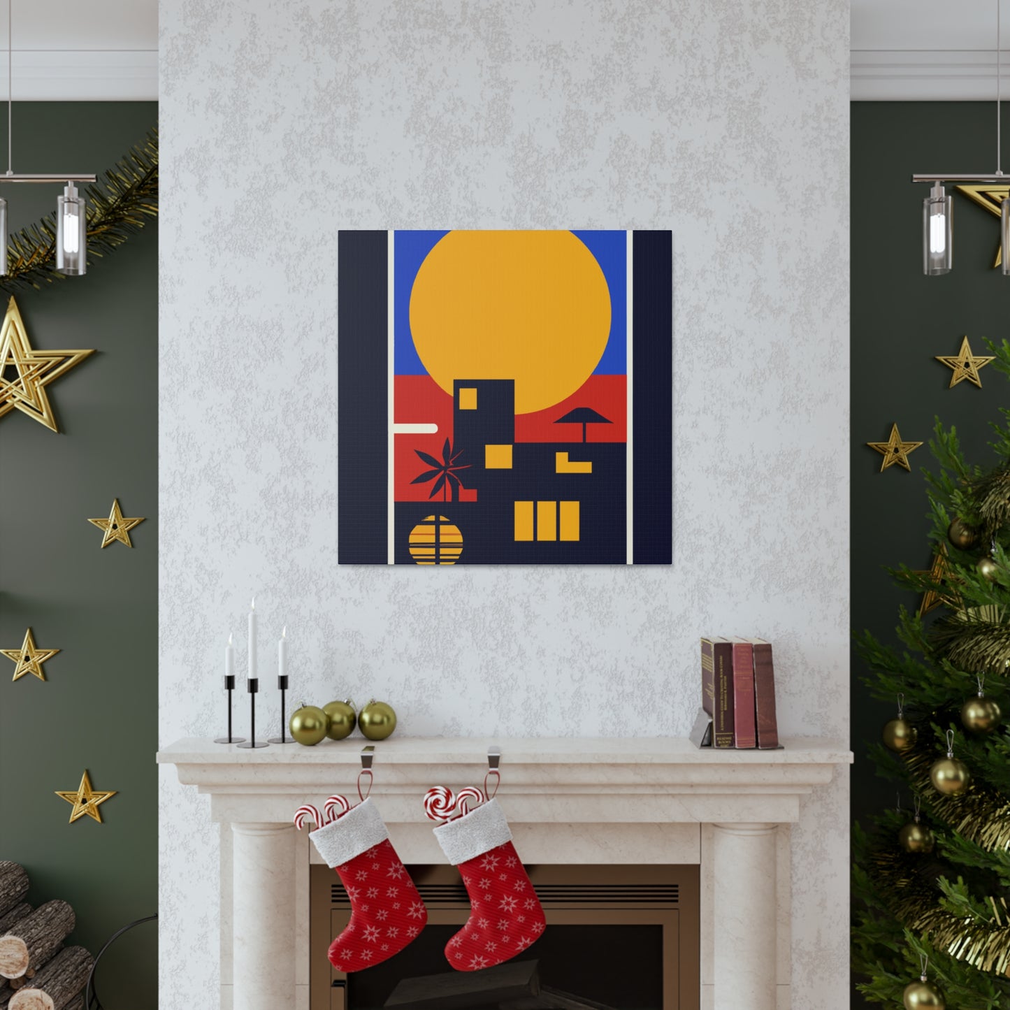 Miami - Midcentury Canvas