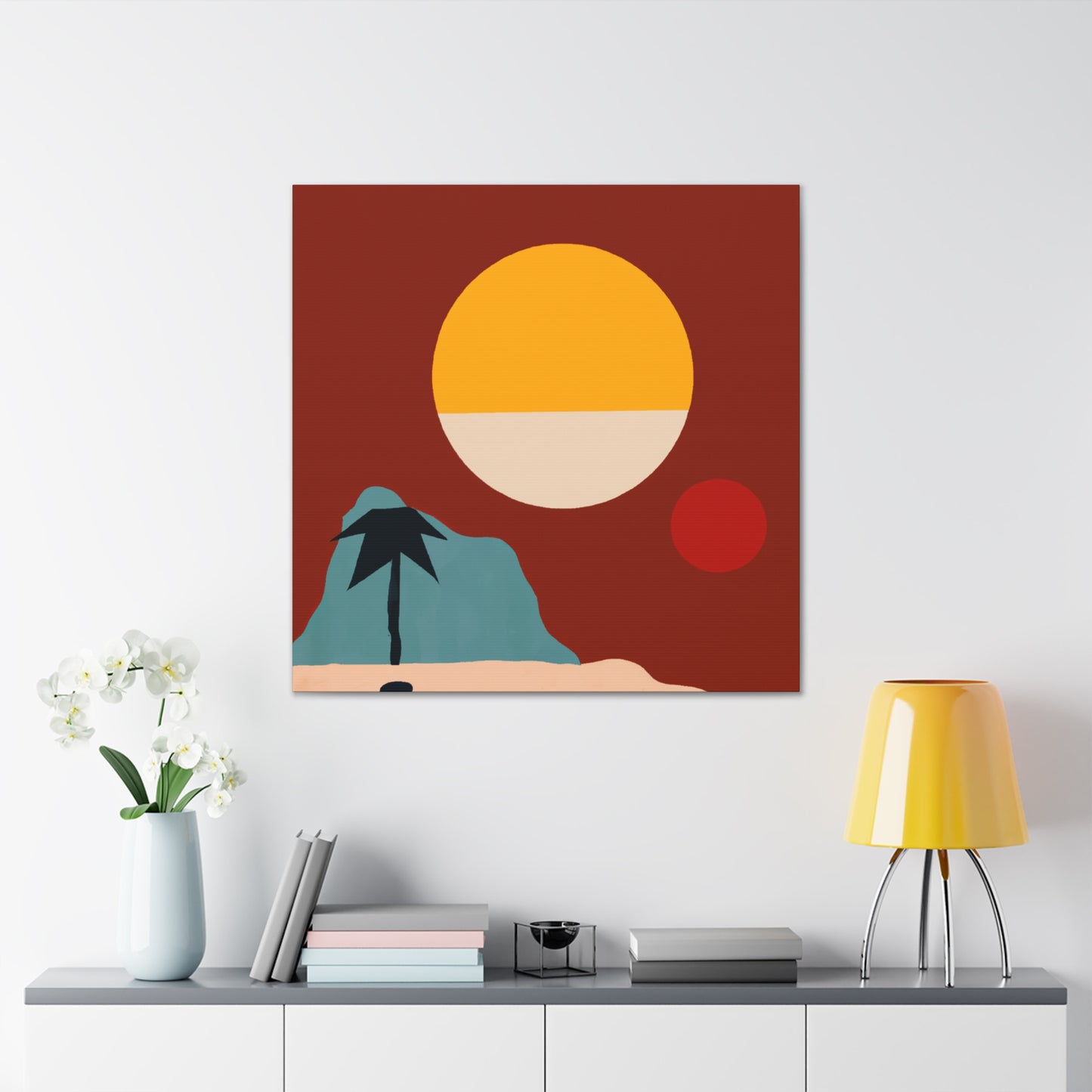 Southern Escapade - Midcentury - Canvas