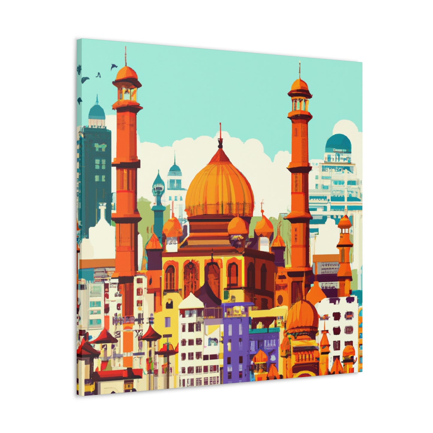 Saagar-Destination India - Canvas