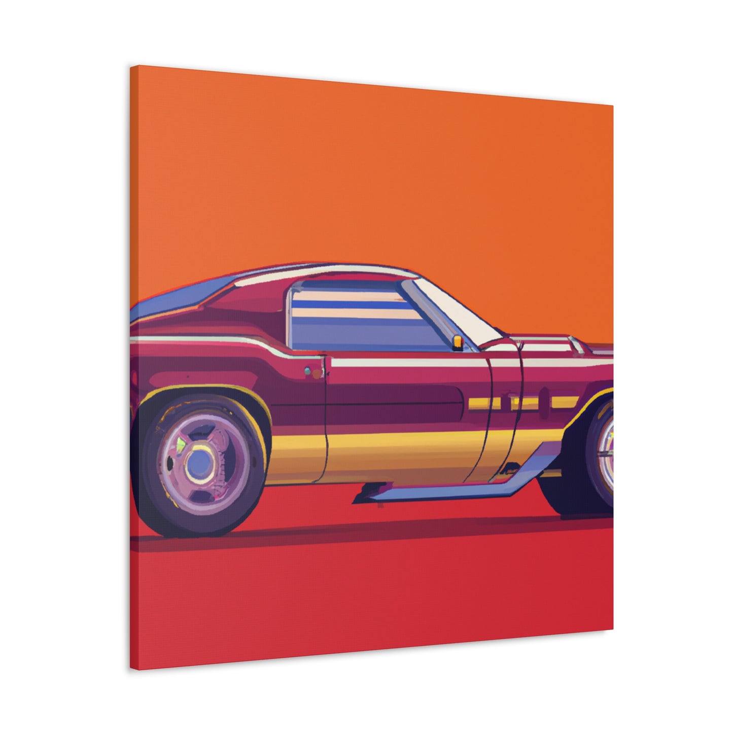 Blastoff Bronco - Automobile - Canvas