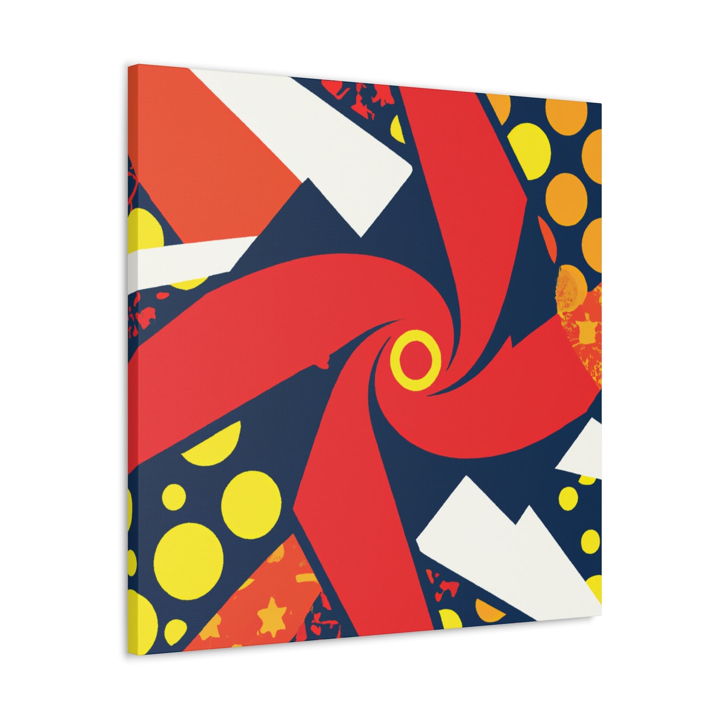 "Asteroid Bloom - Midcentury" - Canvas