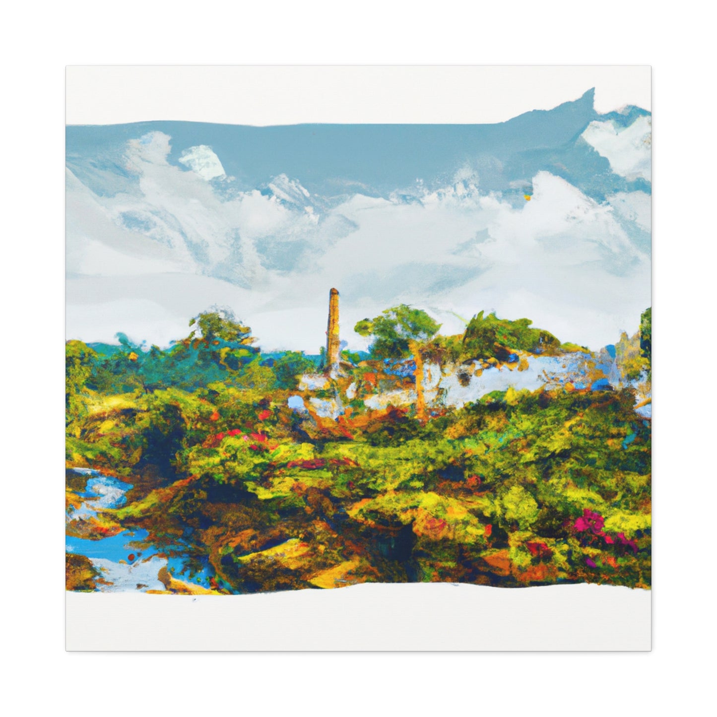 Hindustani Heritage - Destination India - Canvas