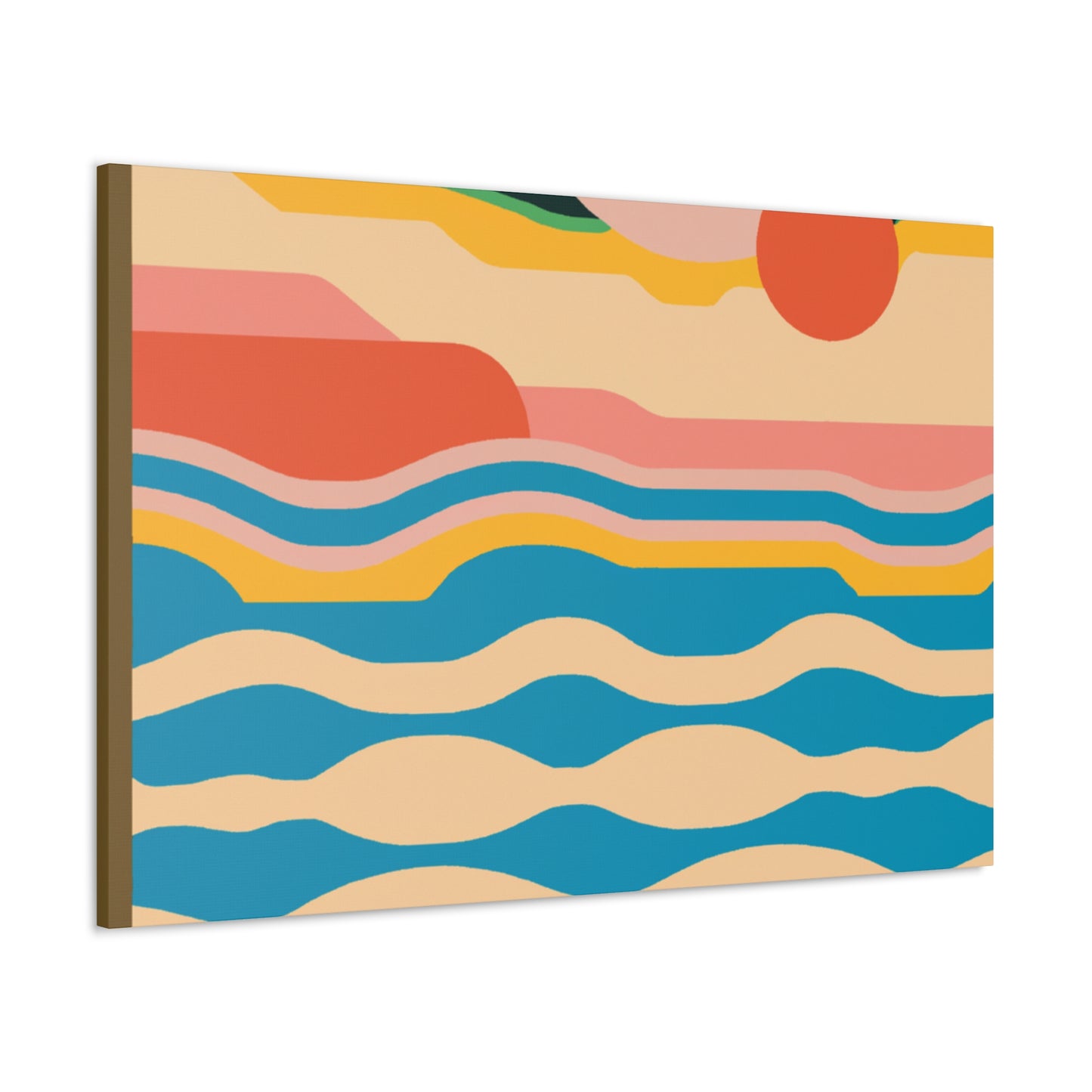 Cool Me Off - Midcentury Canvas