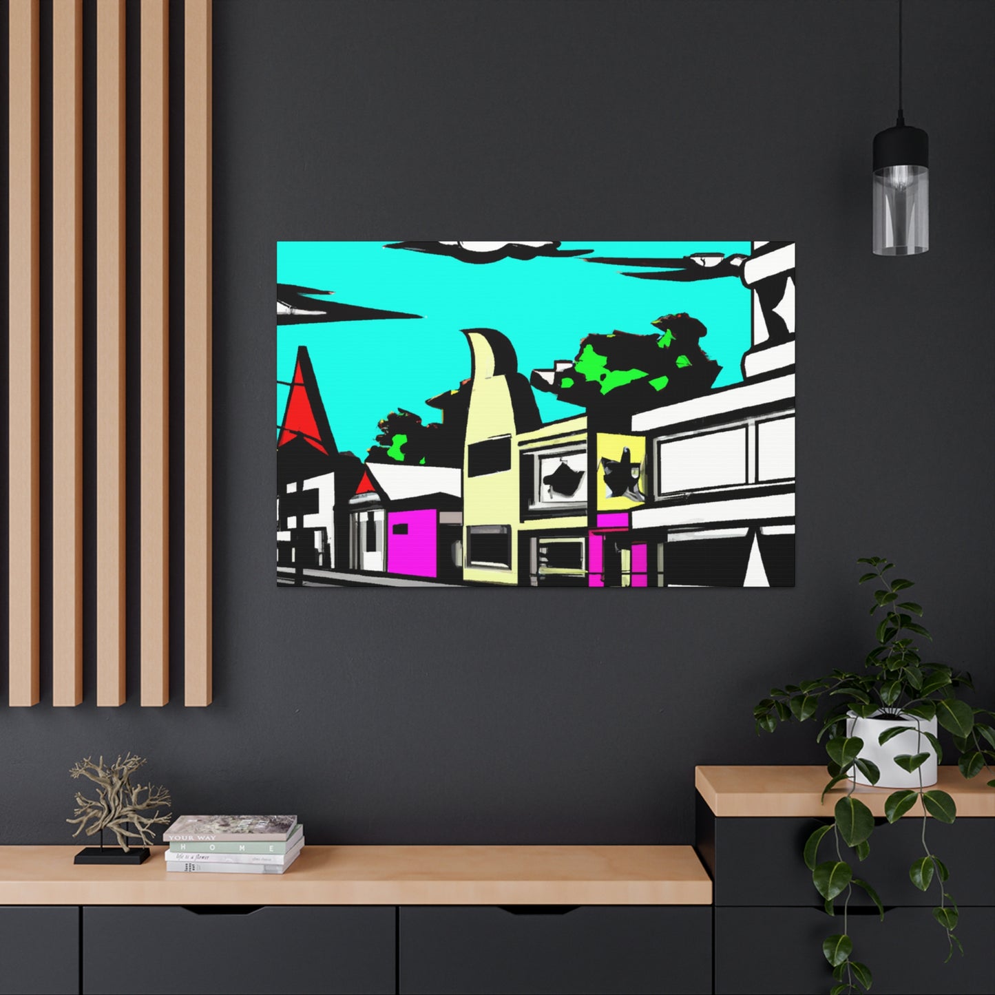 Cracker Row. - Canvas Pop Art