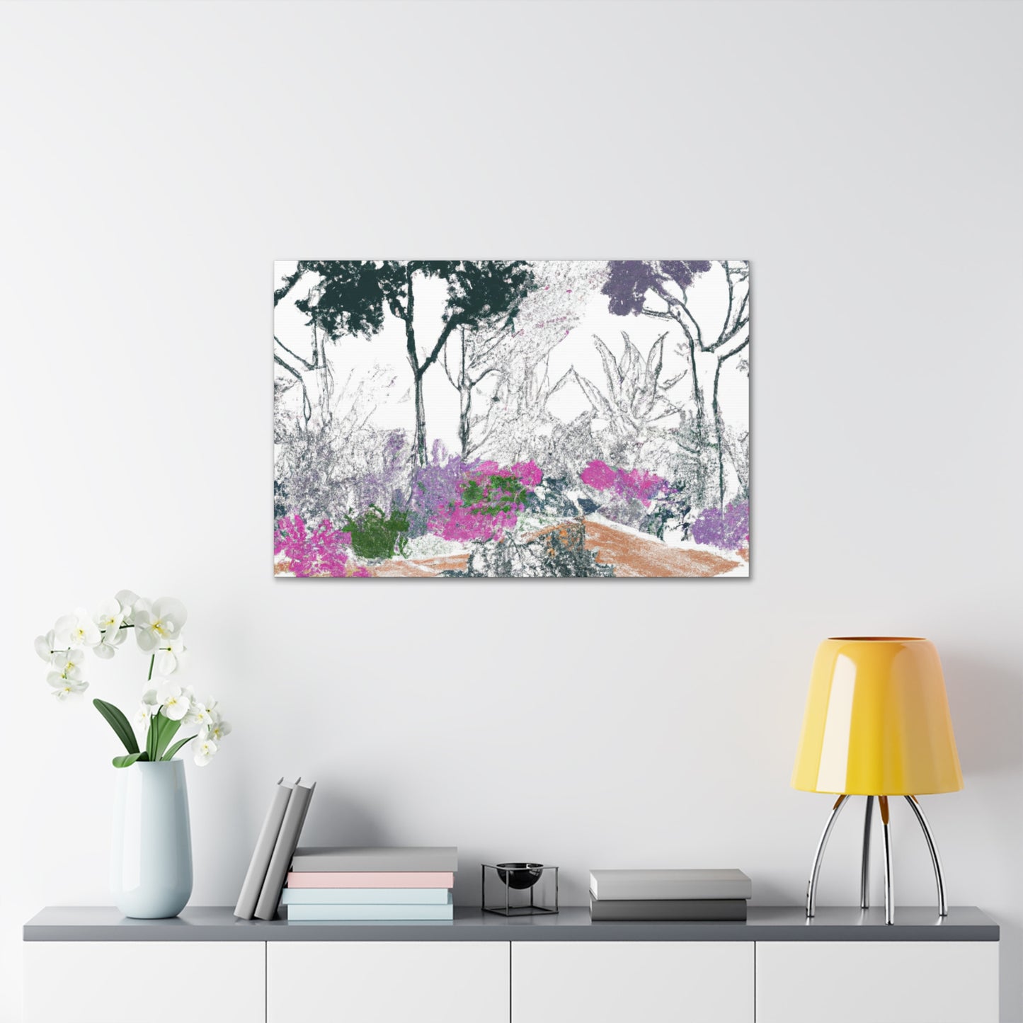Garden Blooms - Landscape - Canvas