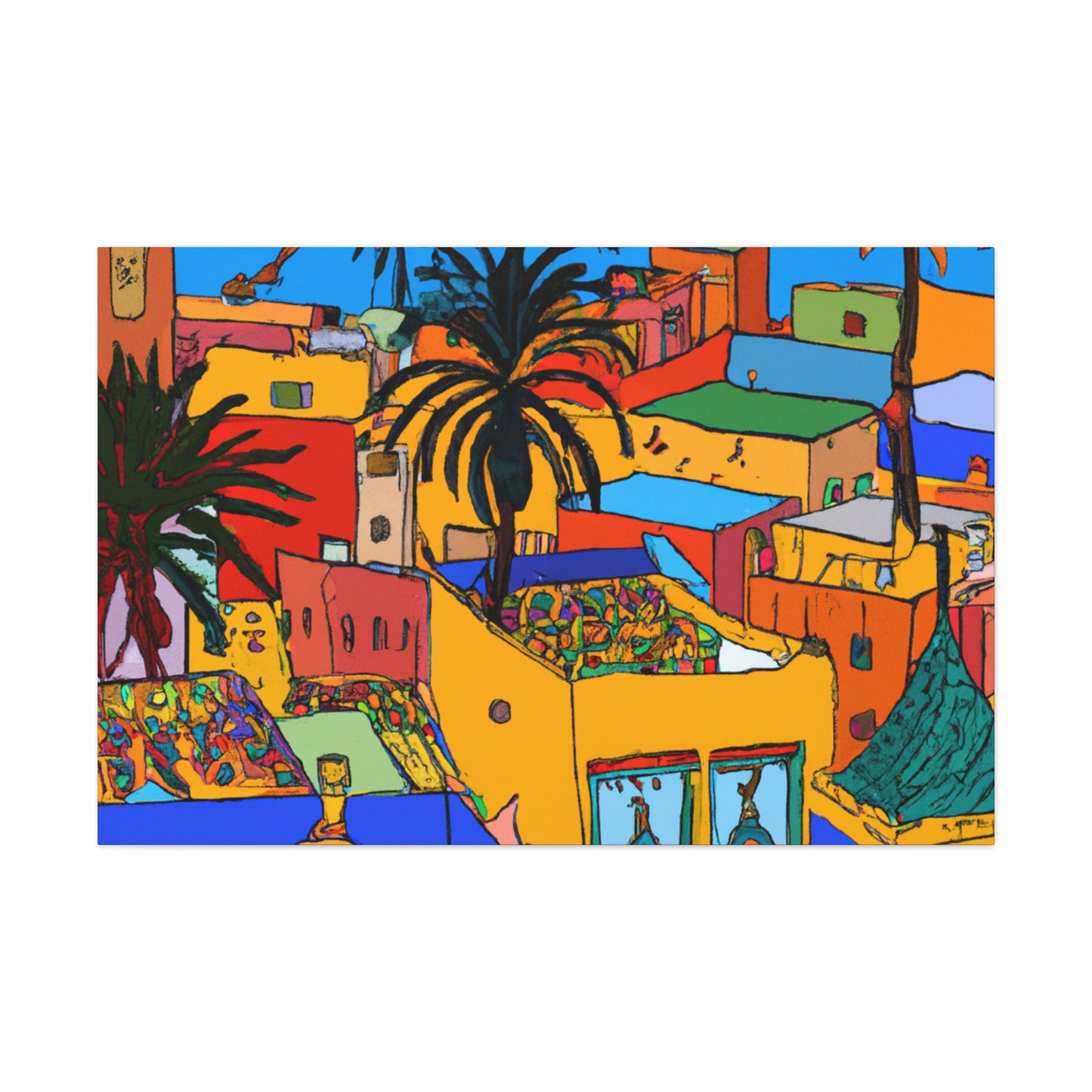 Farooq Ali - Morraco - Canvas