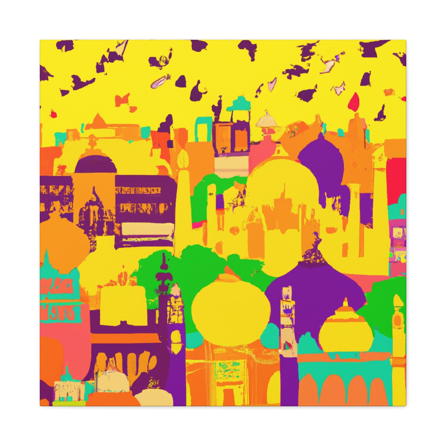 Amitav Bhattacharjee - India - Canvas