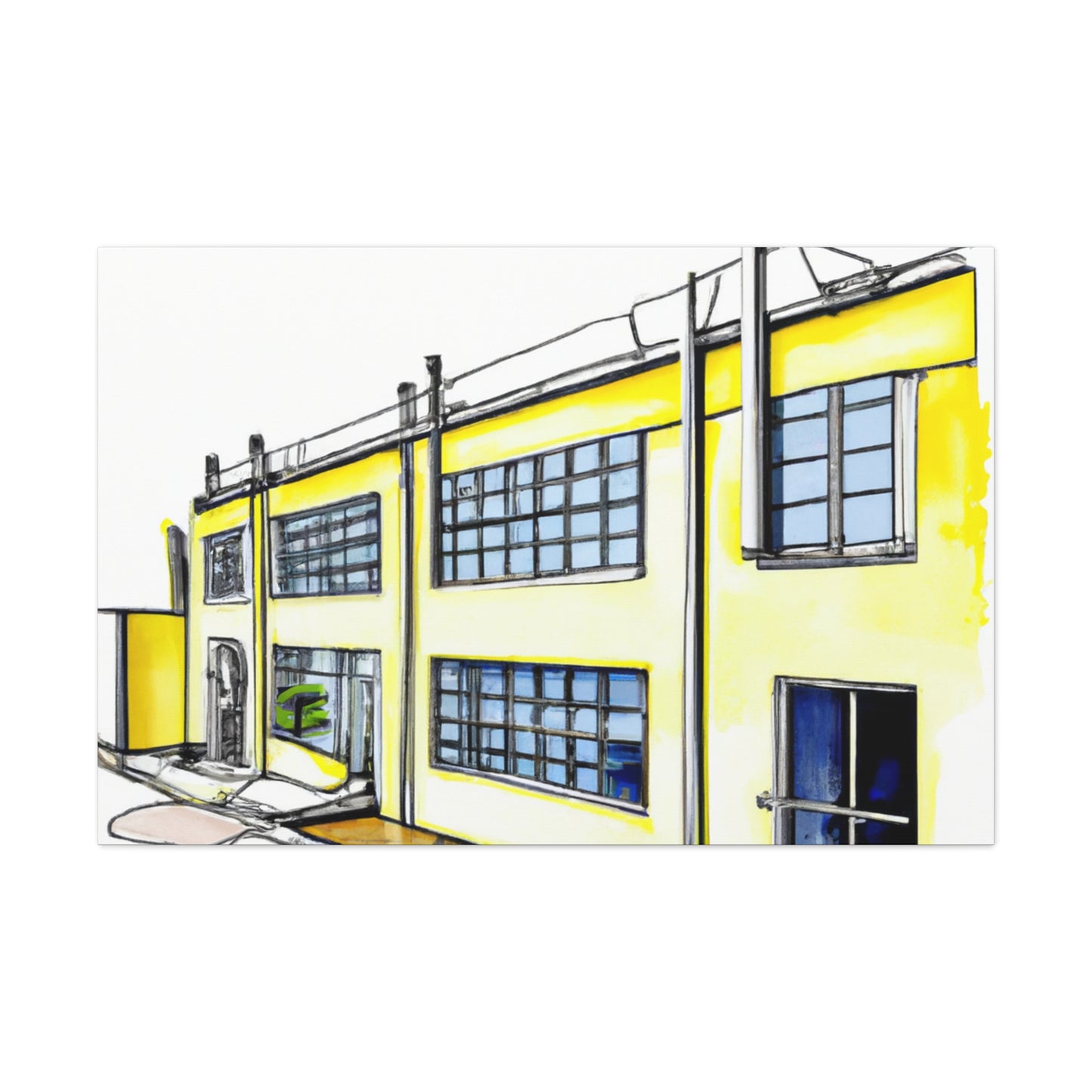 Daonielle de Rancourt - Canvas - Architectural