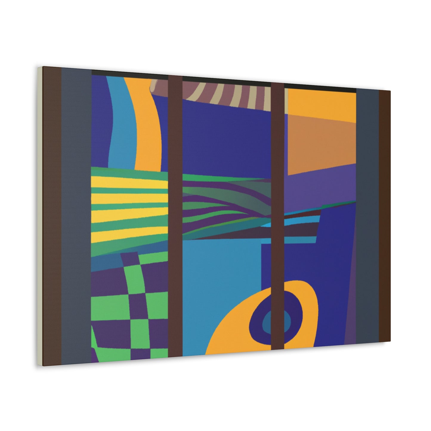 Amaze-Owl - Midcentury Canvas