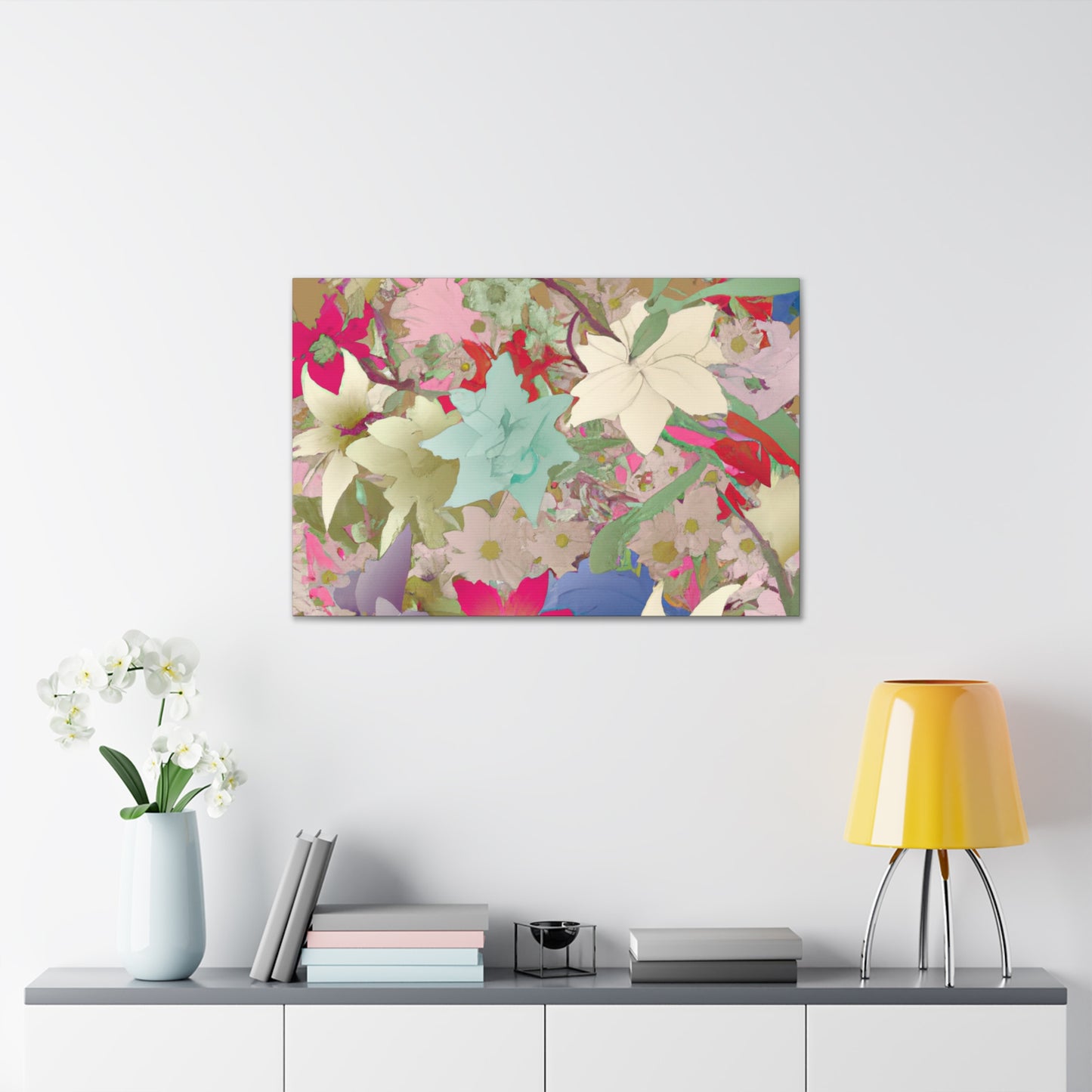 Daisyful - Floral - Canvas