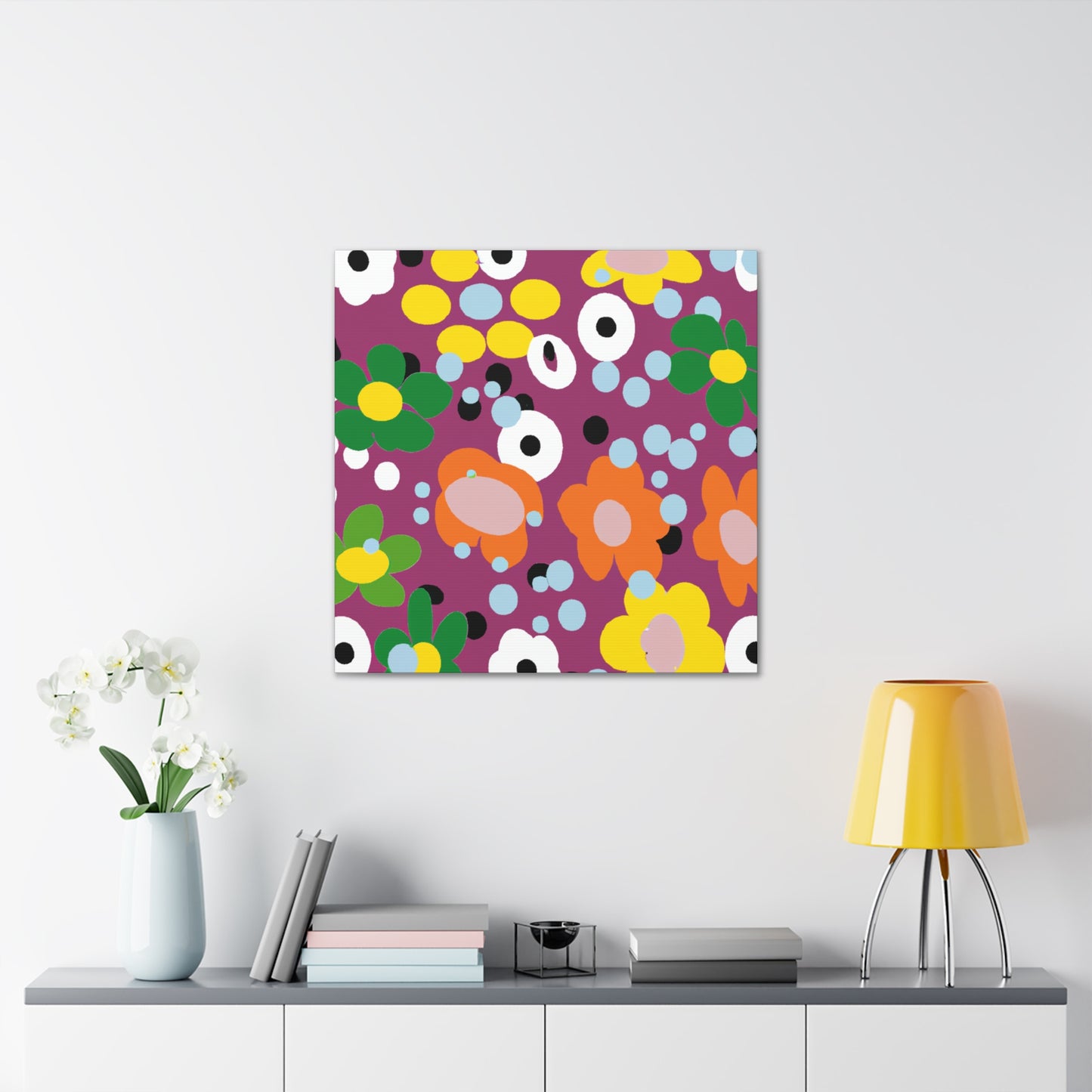 "Floral Fantasia" - Floral Canvas