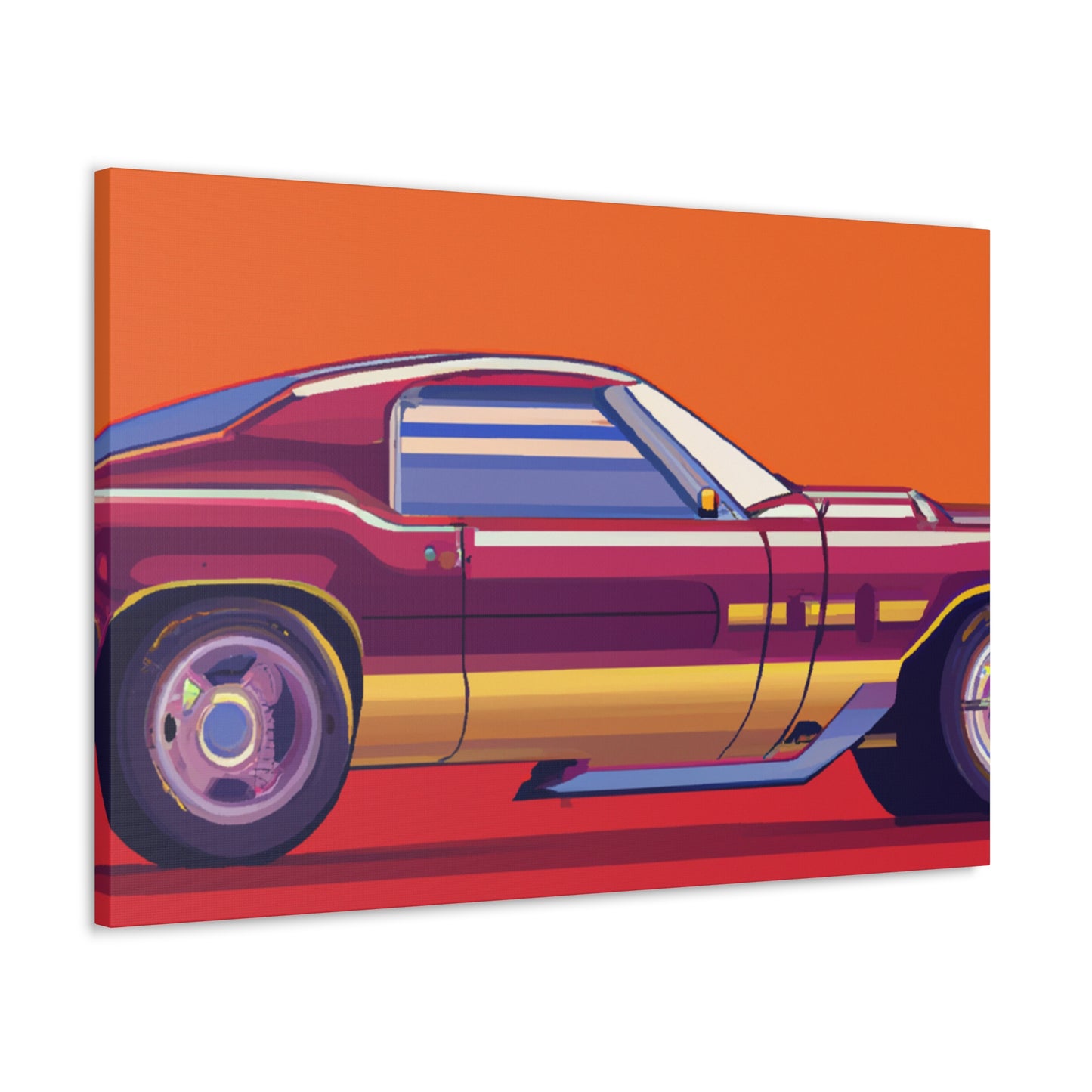Blastoff Bronco - Automobile - Canvas