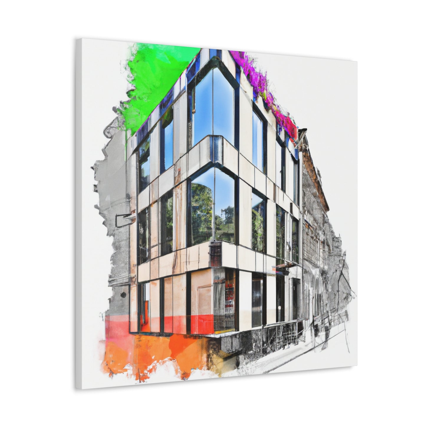 Amelia de León - Canvas - Architectural