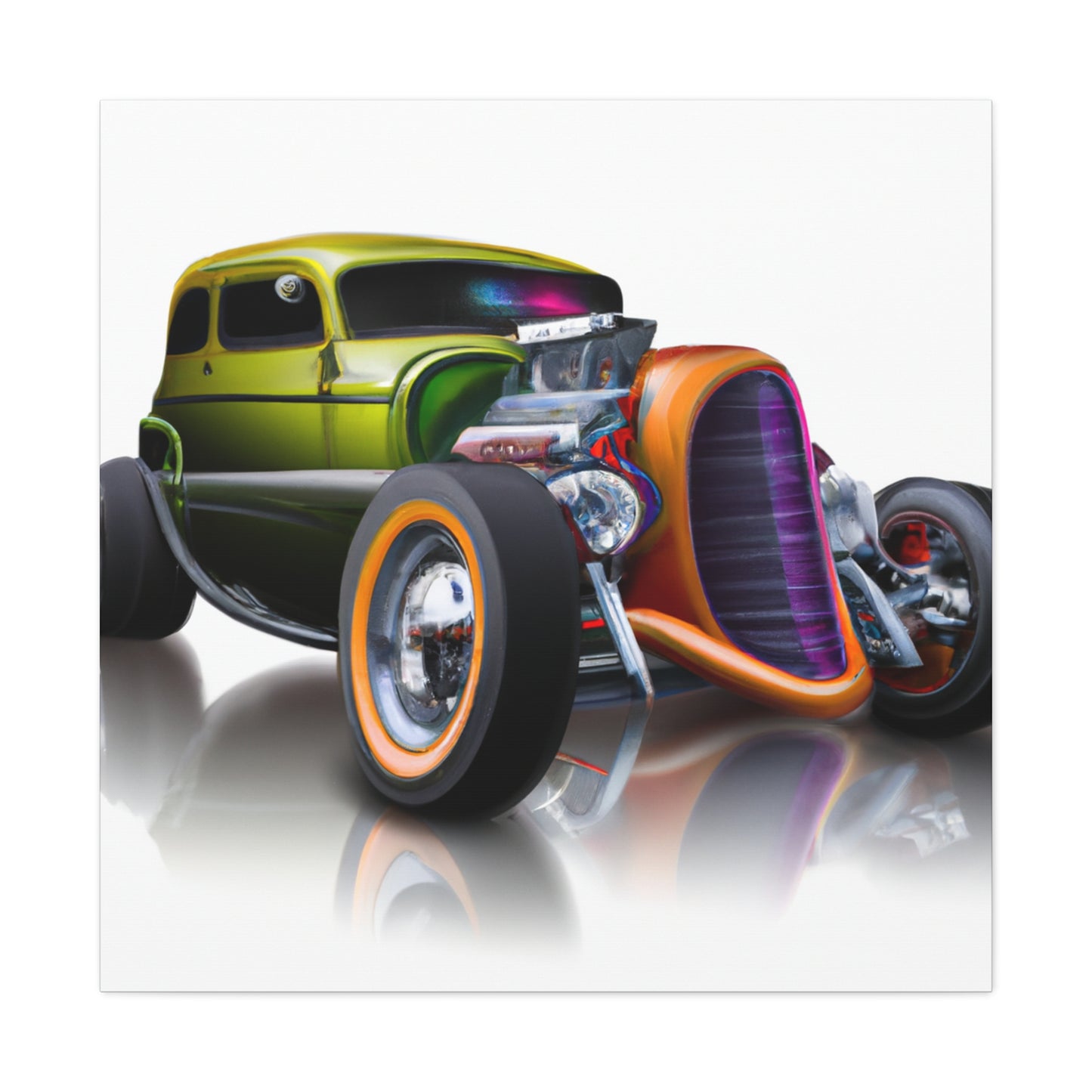 Lightning Spark - Automobile - Canvas